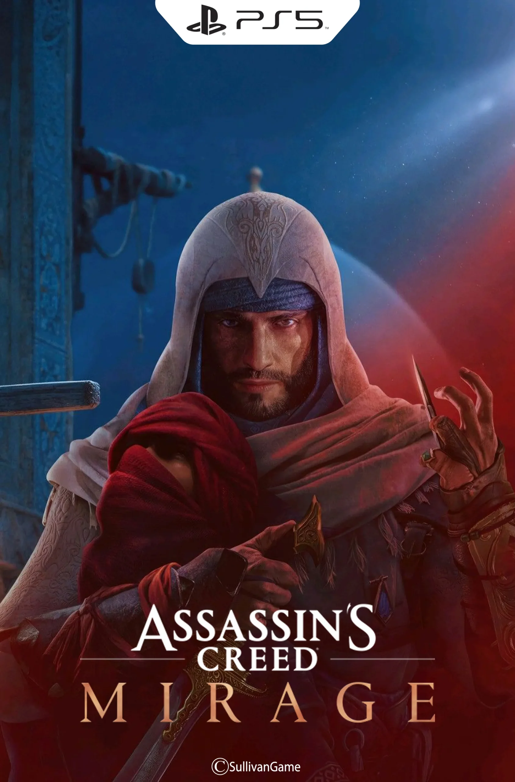 دیسک بازی Assassin's Creed Mirage PS5 کارکرده