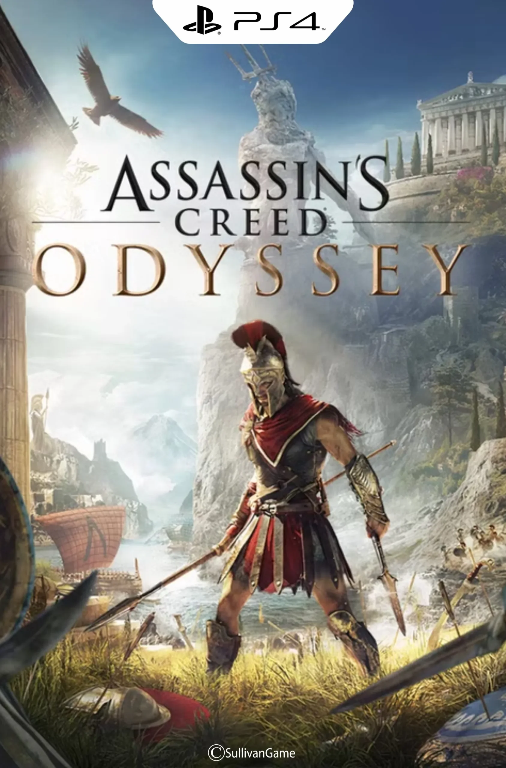 دیسک بازی Assassin’s Creed Odyssey PS4 کارکرده