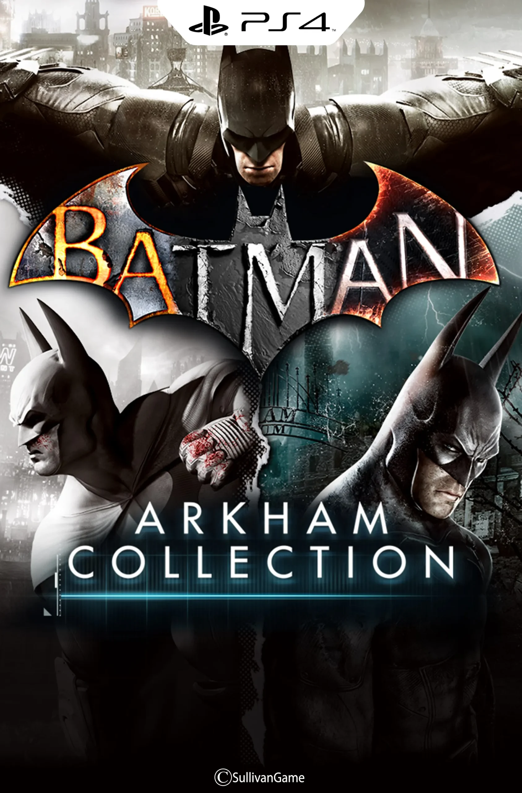 دیسک بازی Batman: Arkham Collection PS4 کارکرده