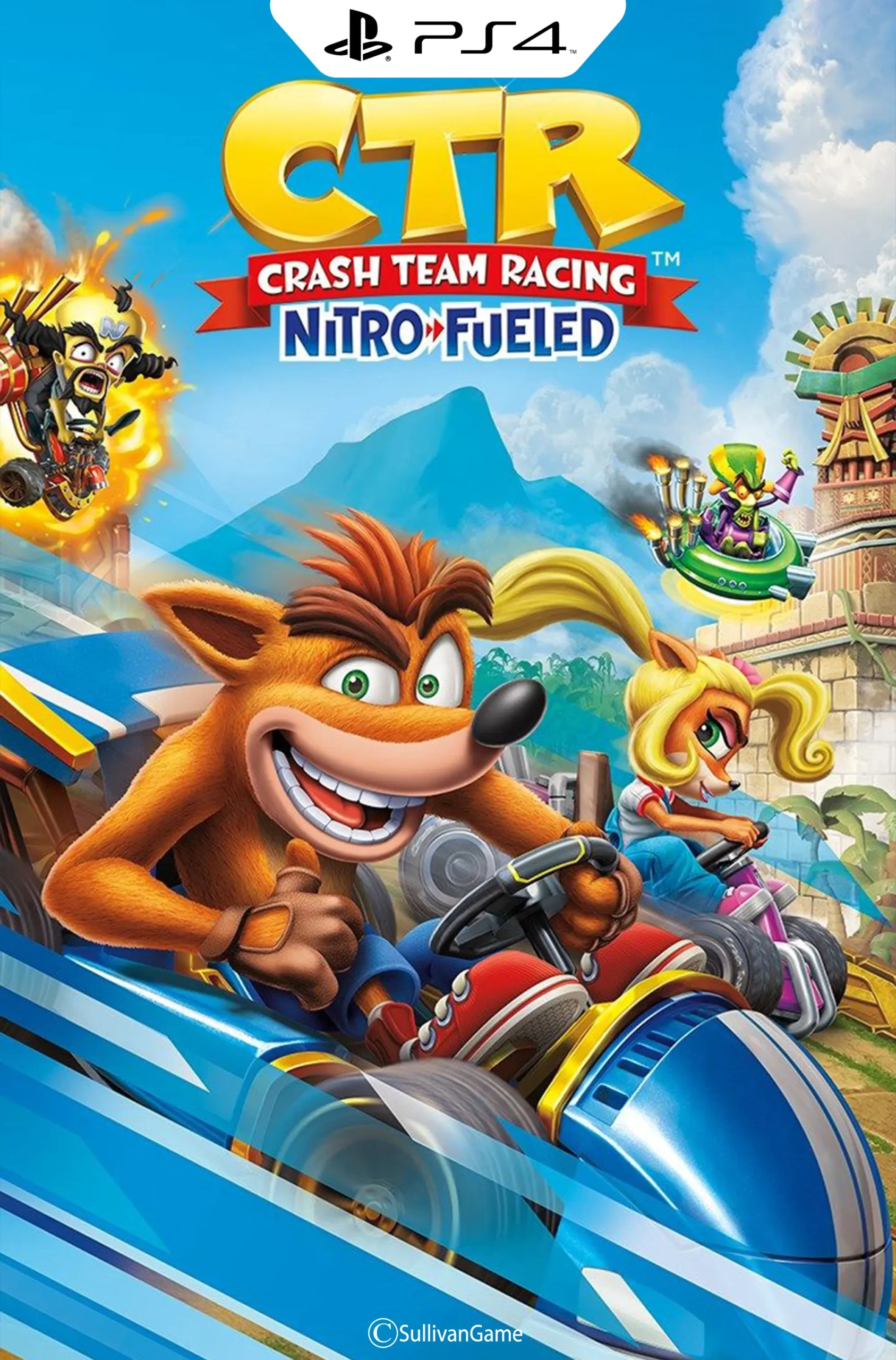 دیسک بازی CTR: Crash Team Racing Nitro-Fueled PS4 کارکرده