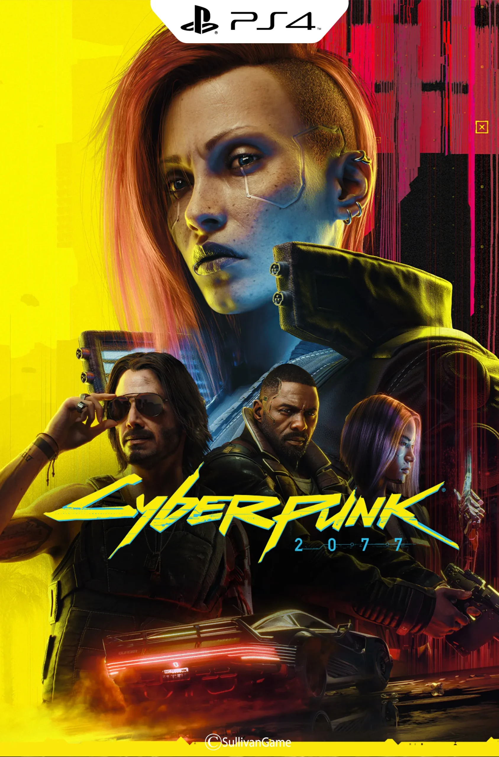 دیسک بازی Cyberpunk 2077 Day One Edition PS4 آکبند