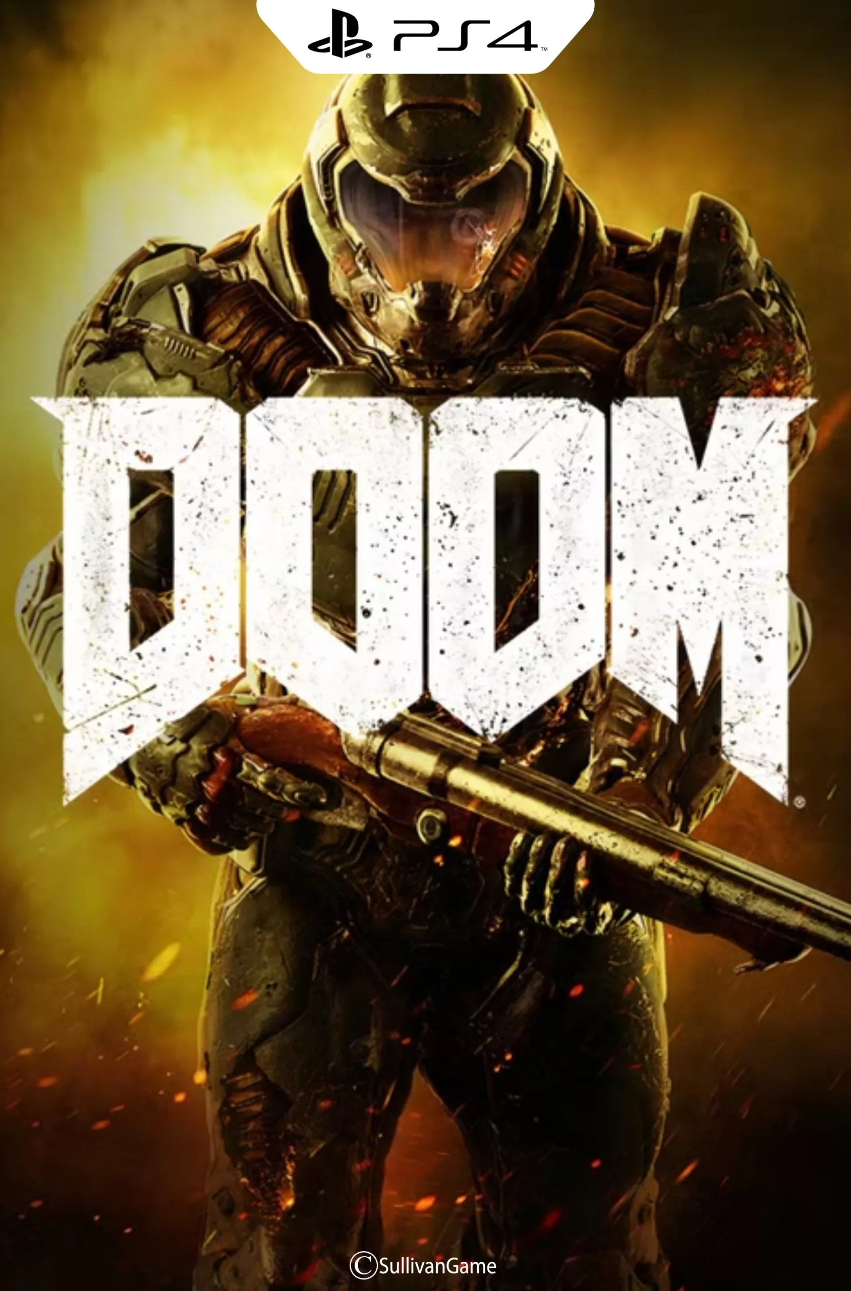 دیسک بازی DOOM (2016) PS4 کارکرده