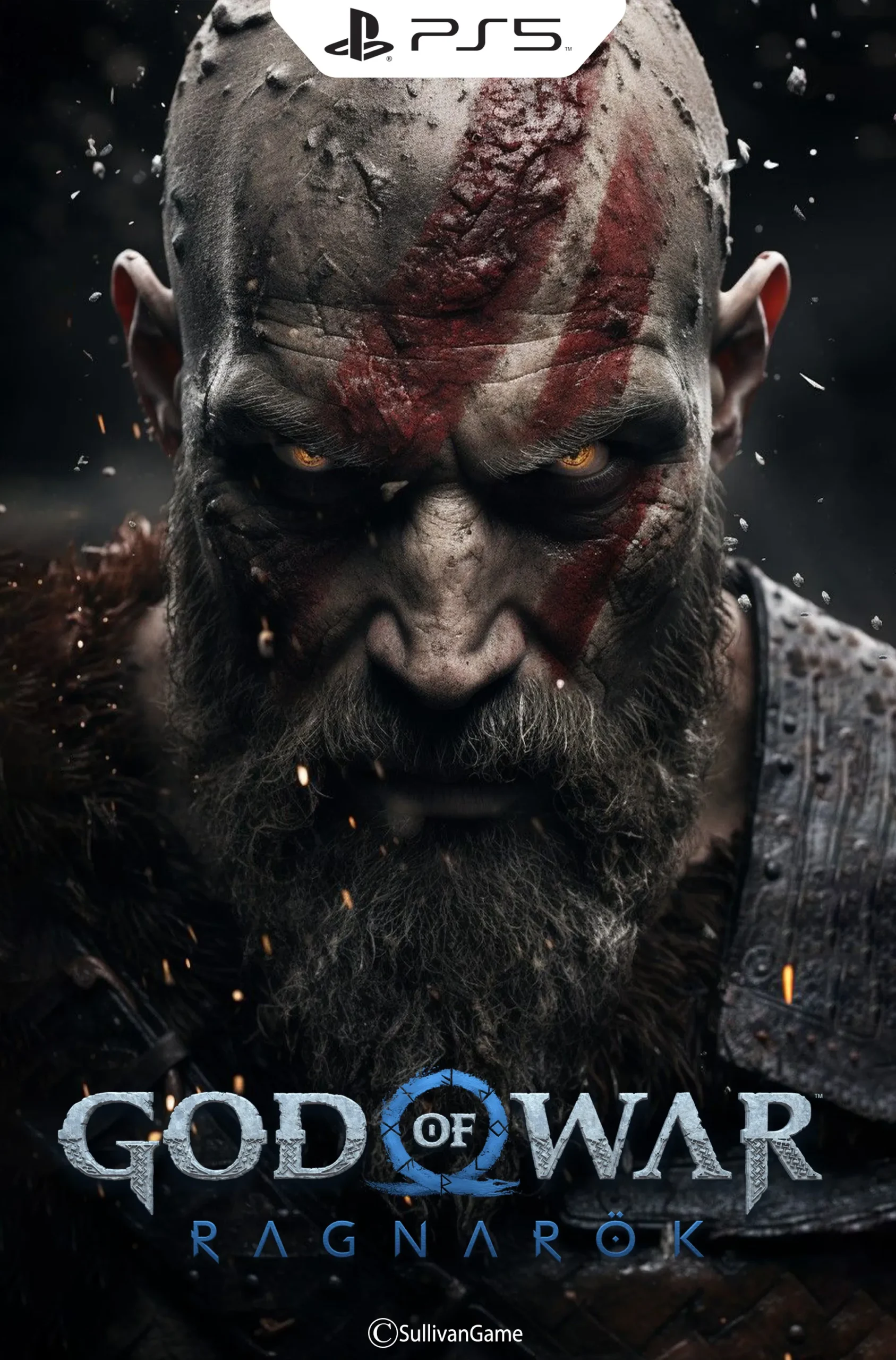 دیسک بازی God of War Ragnarök PS5 کارکرده