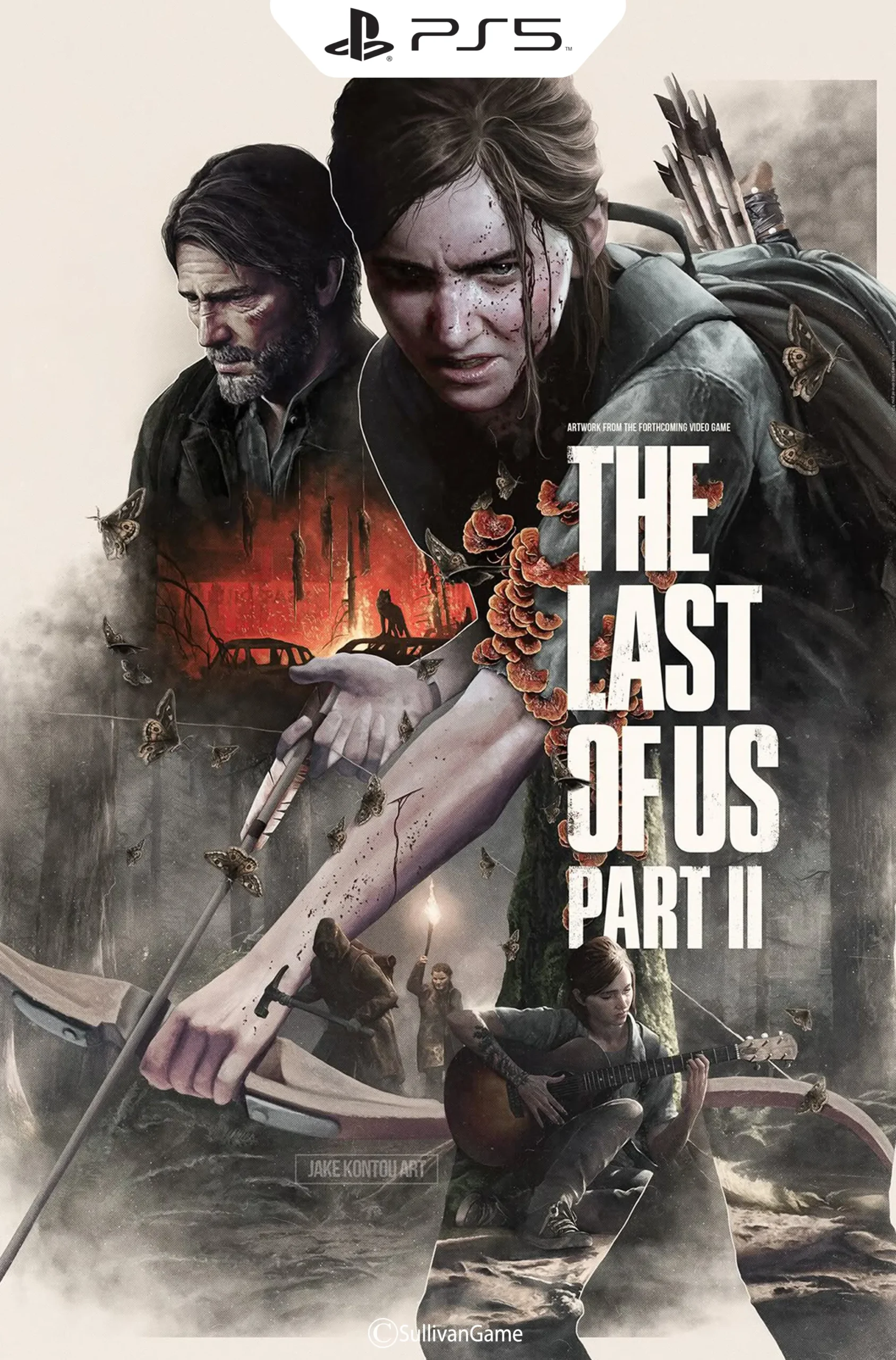 دیسک بازی The Last of Us Part II Remastered PS5 آکبند