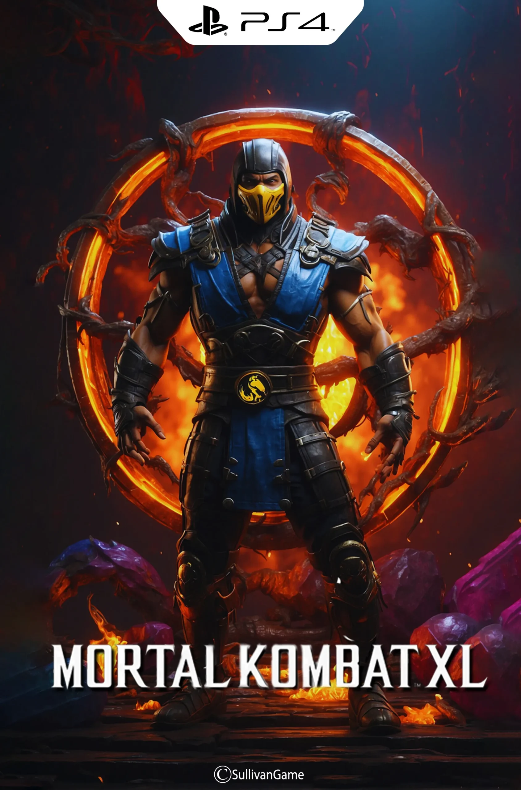 دیسک بازی Mortal Kombat XL PS4 کارکرده