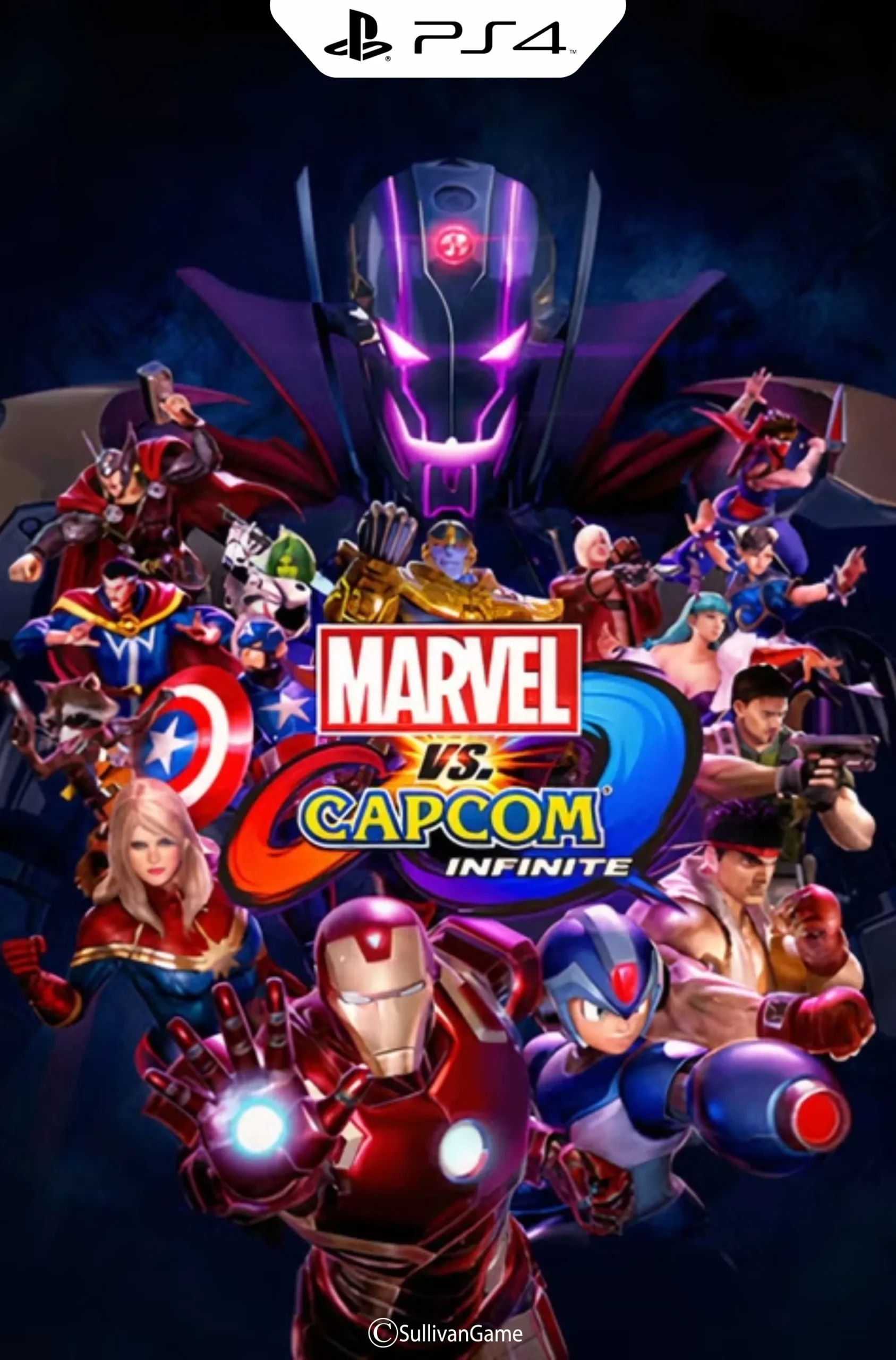 دیسک بازی Marvel vs. Capcom: Infinite PS4 کارکرده