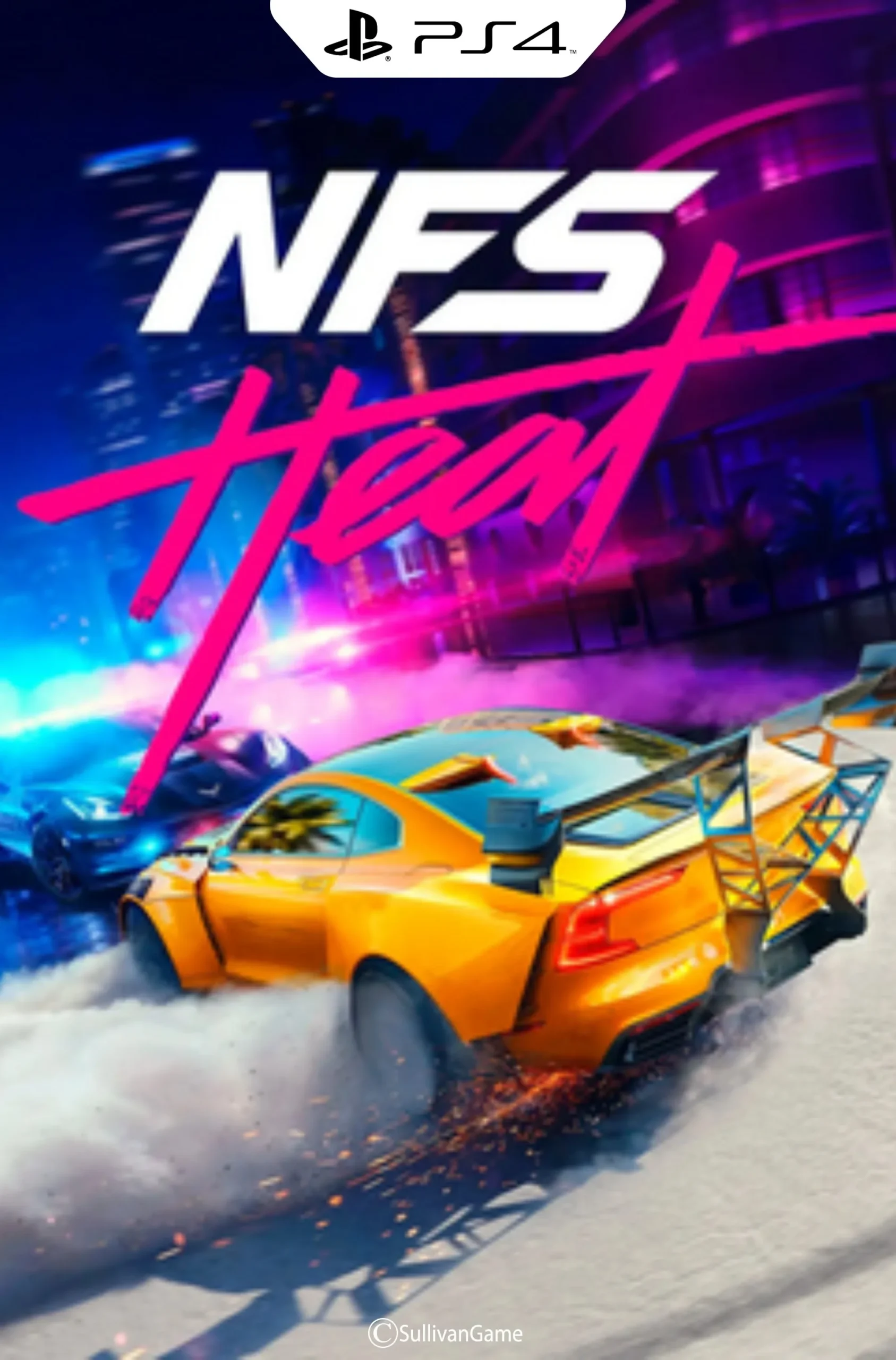 دیسک بازی Need for Speed Heat PS4 کارکرده