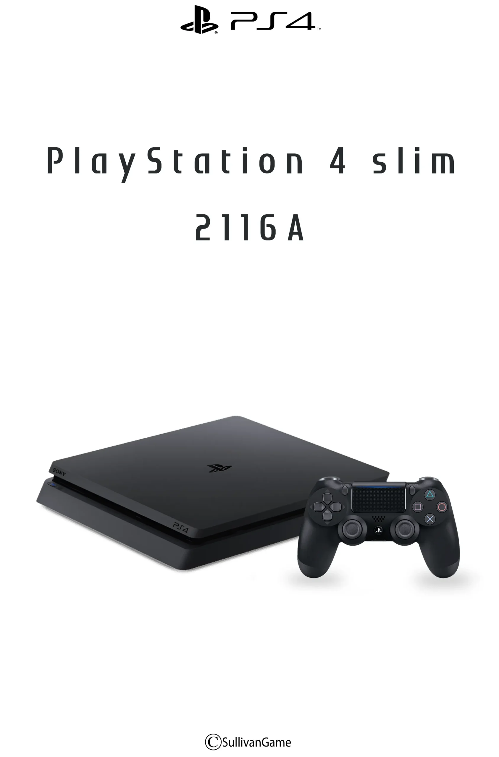 کنسول بازی PS4 Slim 500G 2016A کارکرده فول بازی + pes 2021