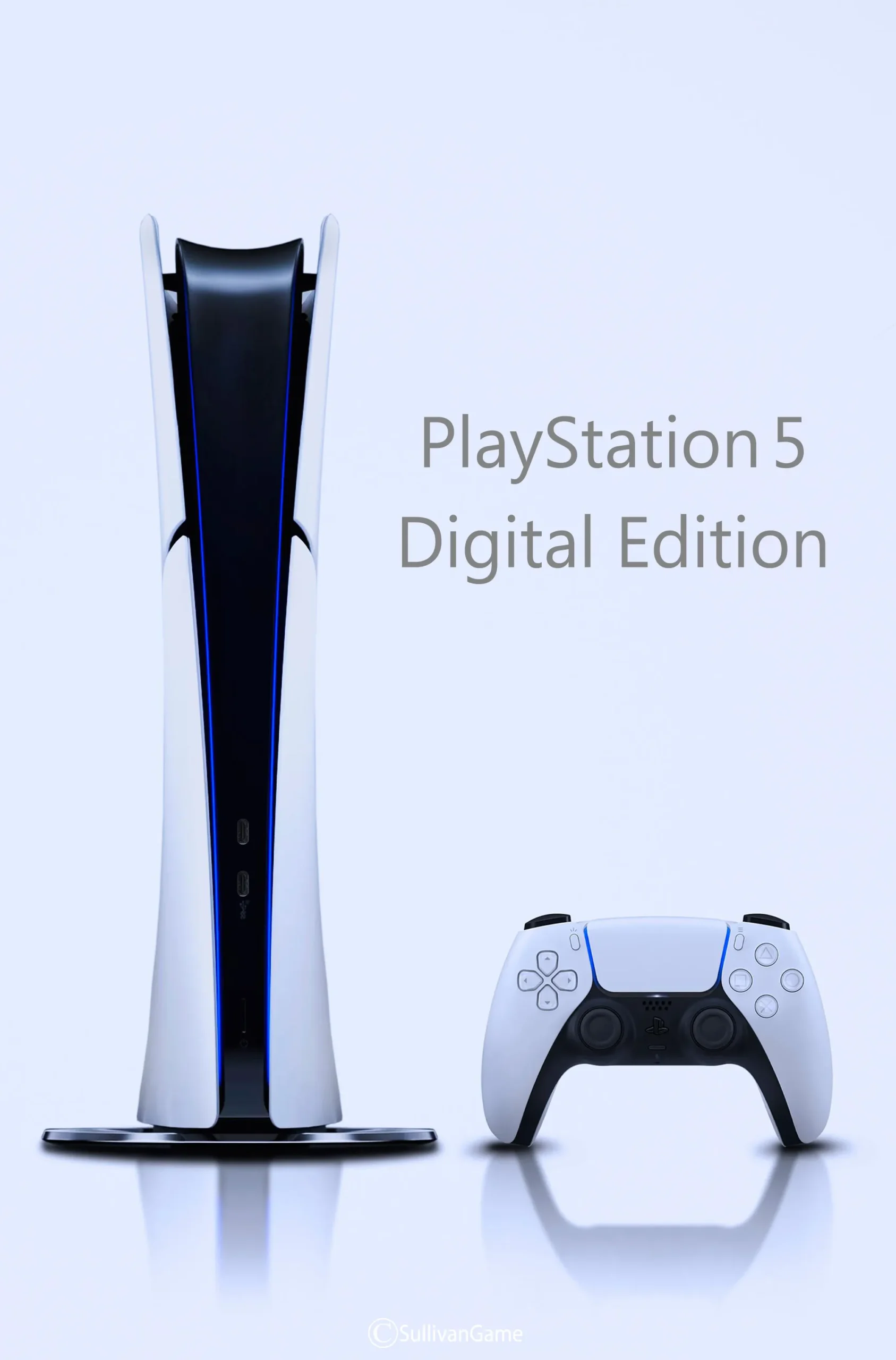 کنسول بازی PlayStation 5 Slim Digital Edition 2016