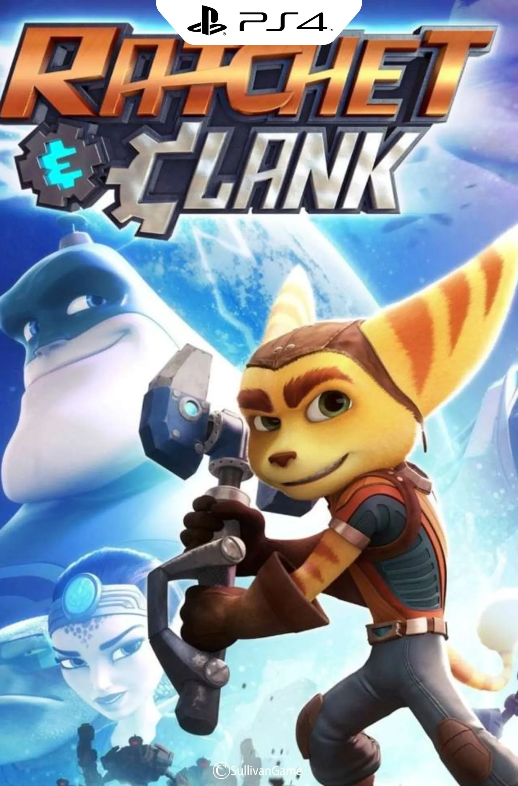 دیسک بازی Ratchet & clank PS4 کارکرده
