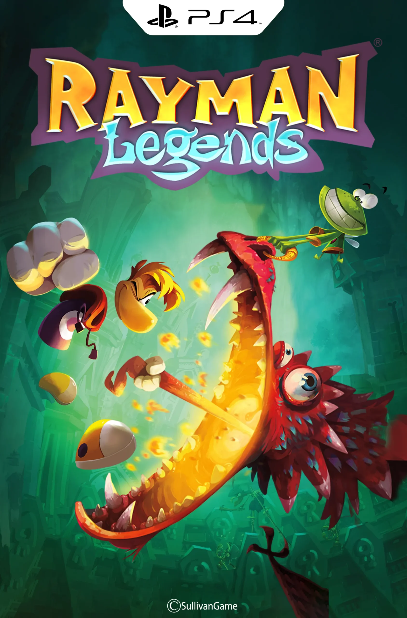 دیسک بازی Rayman Legends PS4 اکبند