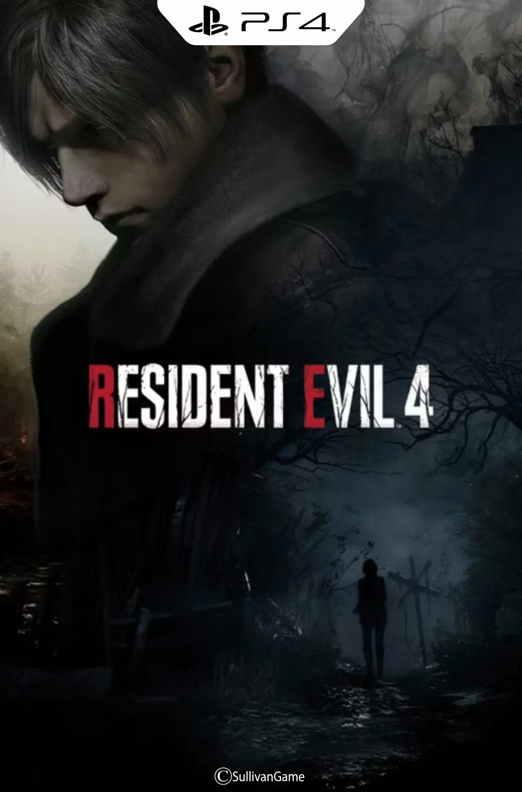 دیسک بازی Resident Evil 4 Remake PS4 (ریمیک نسخه جدید) کارکرده