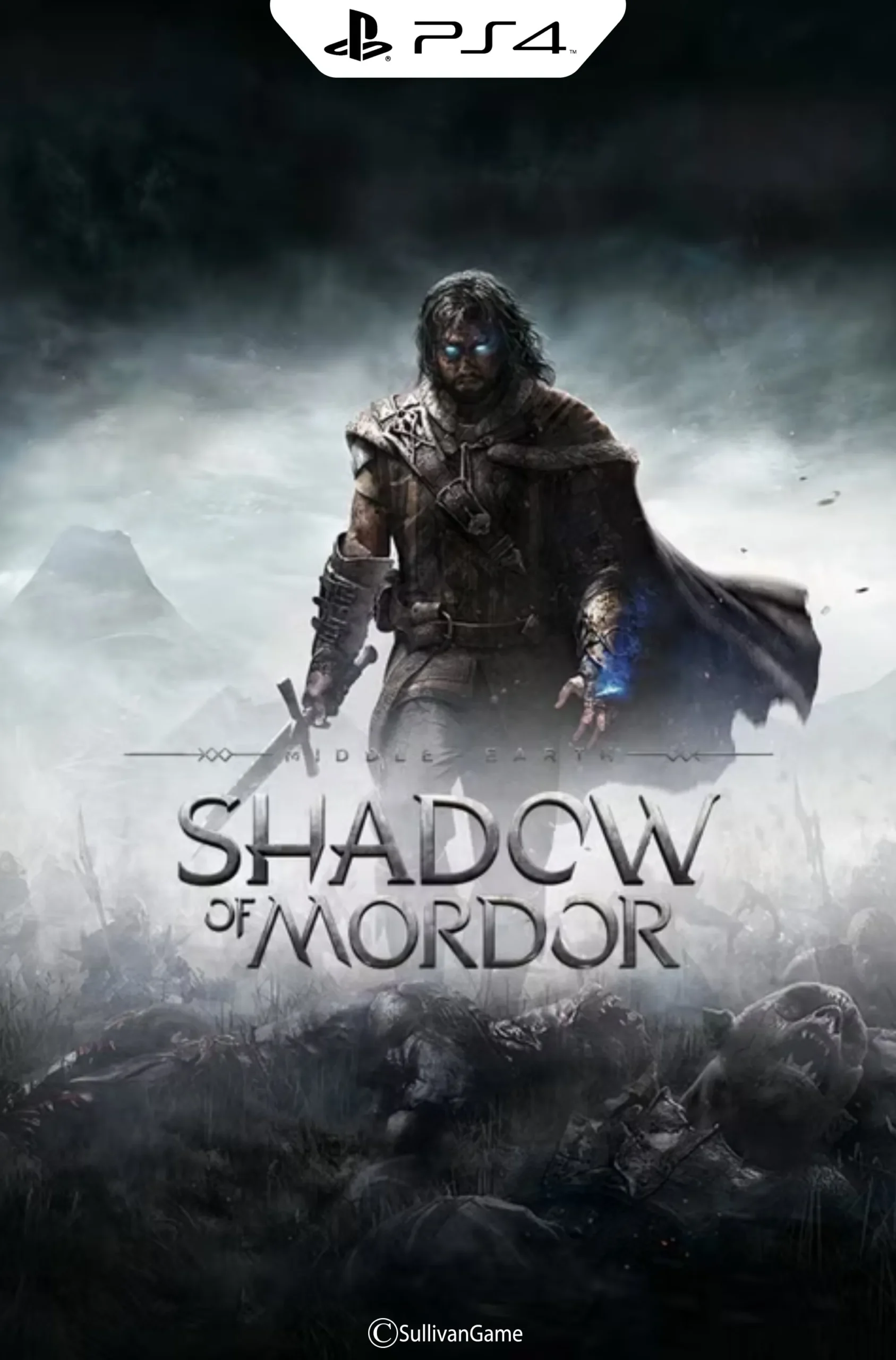 دیسک بازی Middle-earth: Shadow of Mordor PS4 کارکرده
