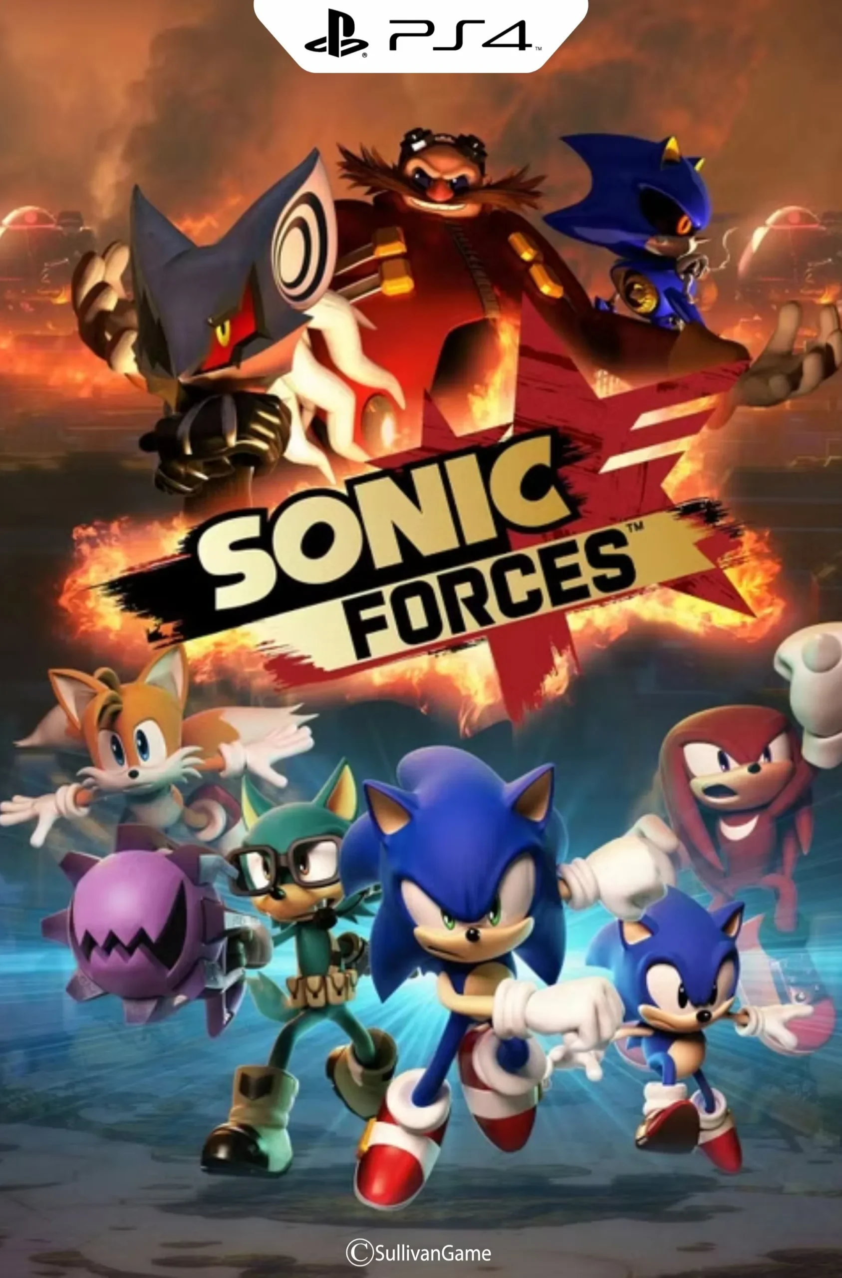 دیسک بازی Sonic Forces PS4 کارکرده