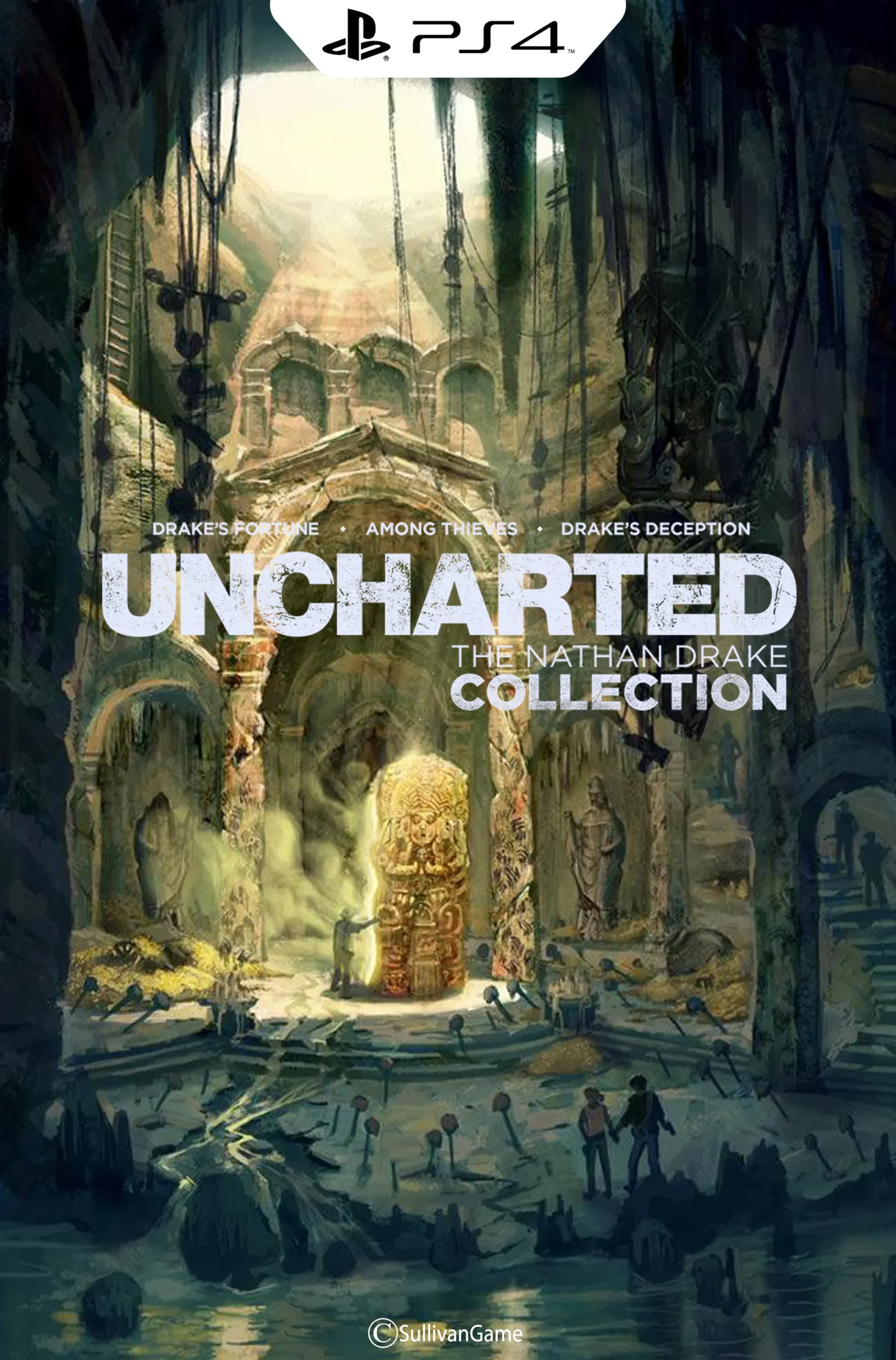 دیسک بازی Uncharted: The Nathan Drake Collection PS4 کارکرده