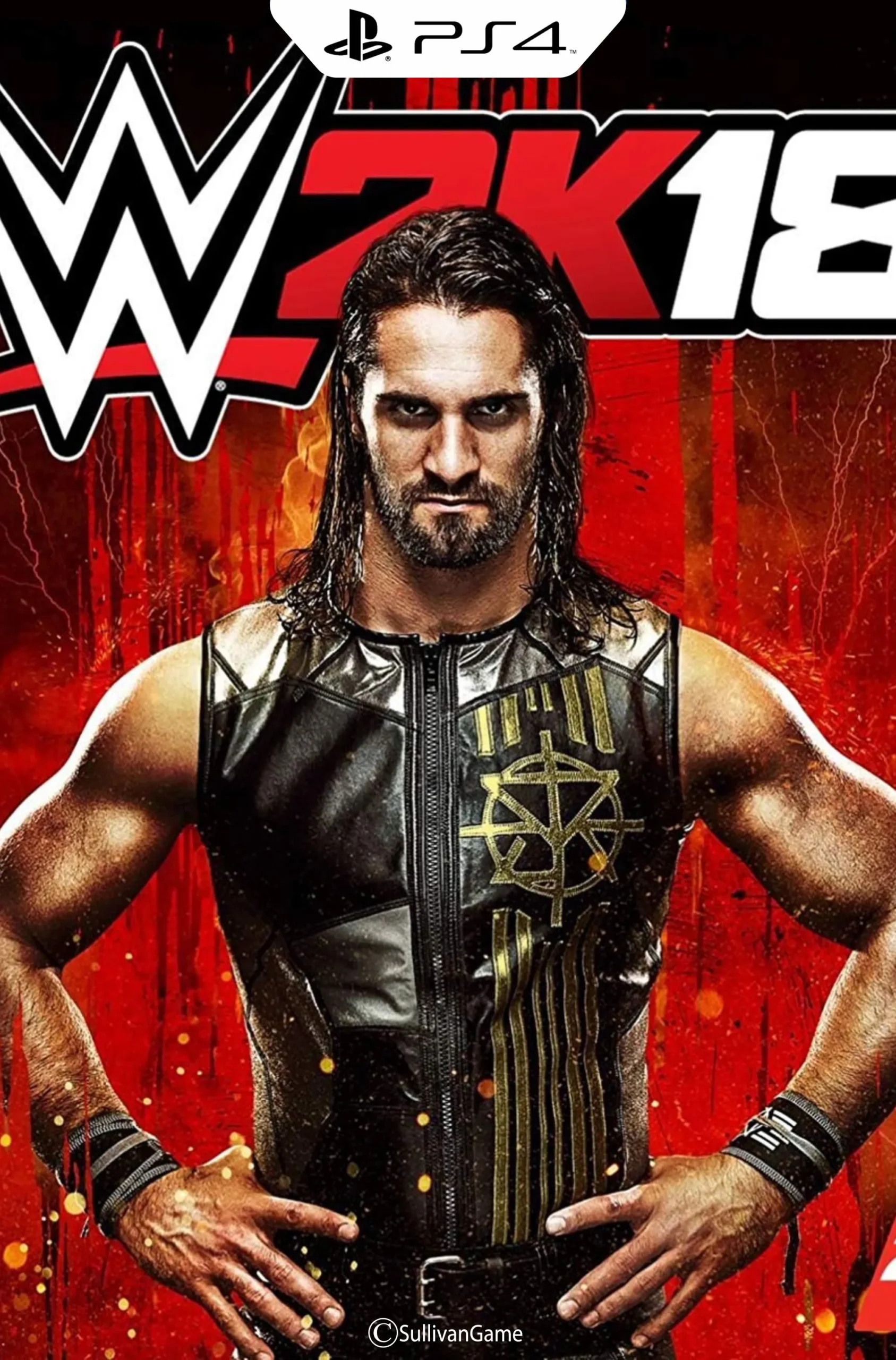 دیسک بازی WWE 2K18 PS4 کارکرده