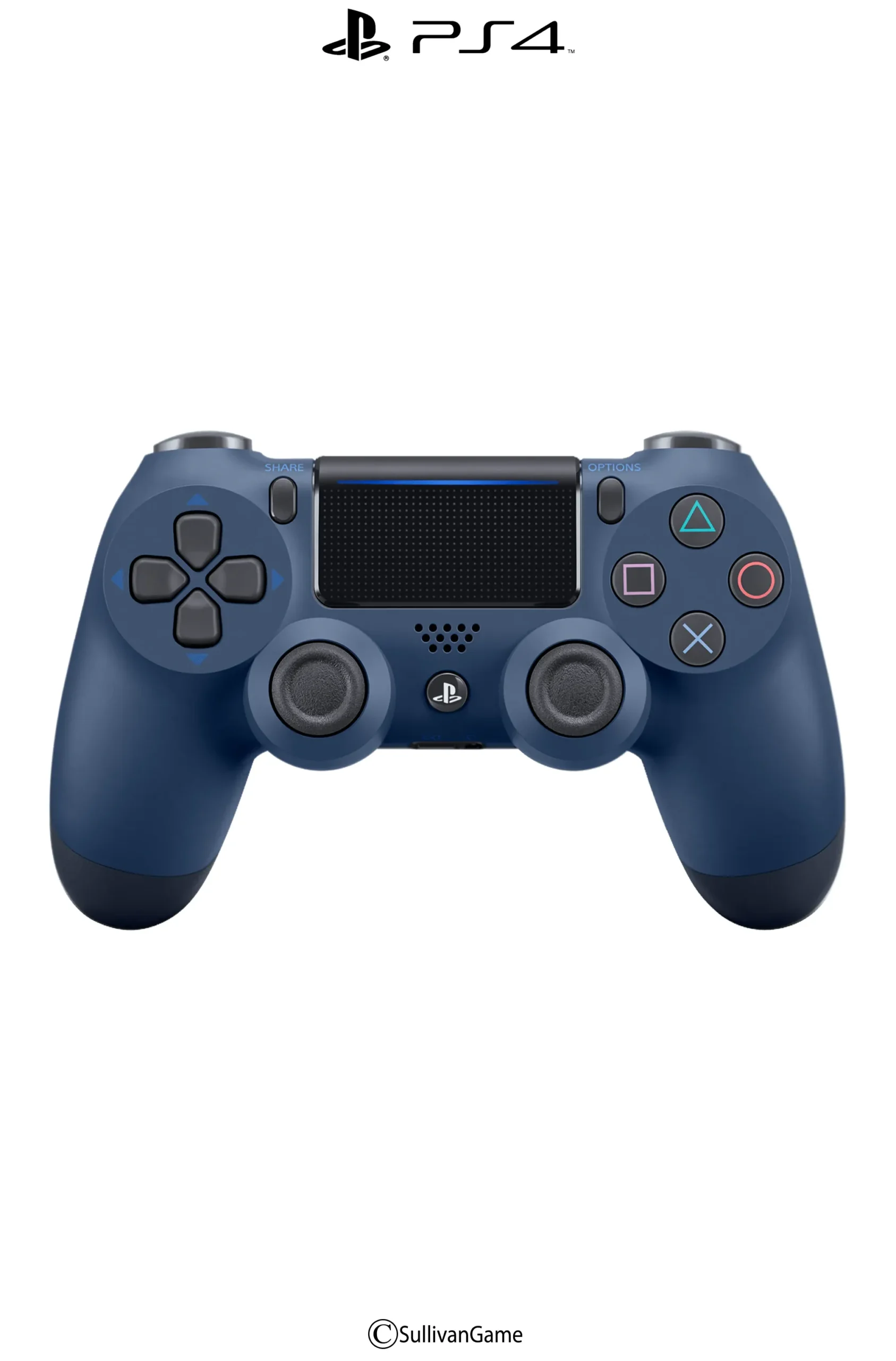 دسته DualShock 4 Midnight Blue PS4 های کپی آبی میدنایت
