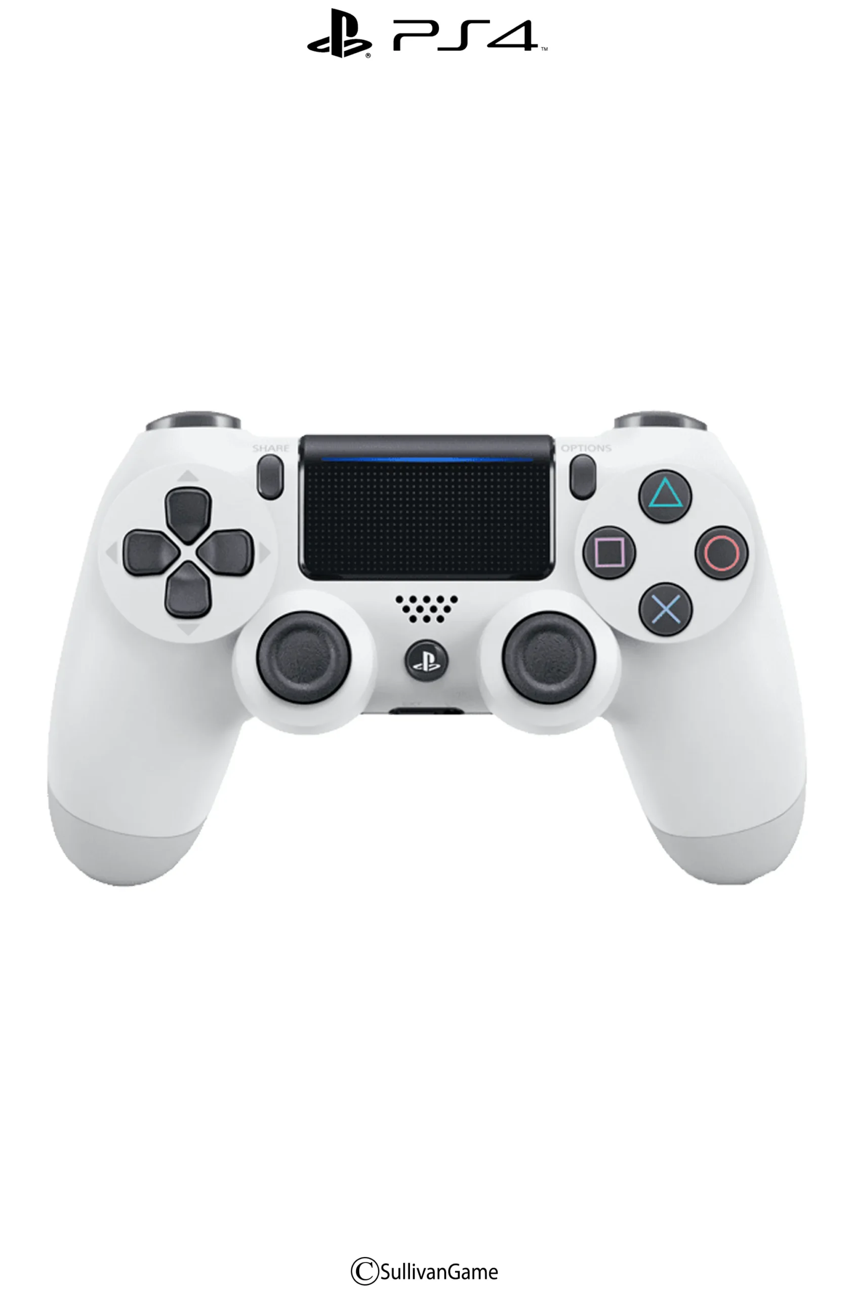 دسته DualShock 4 White PS4 های کپی سفید