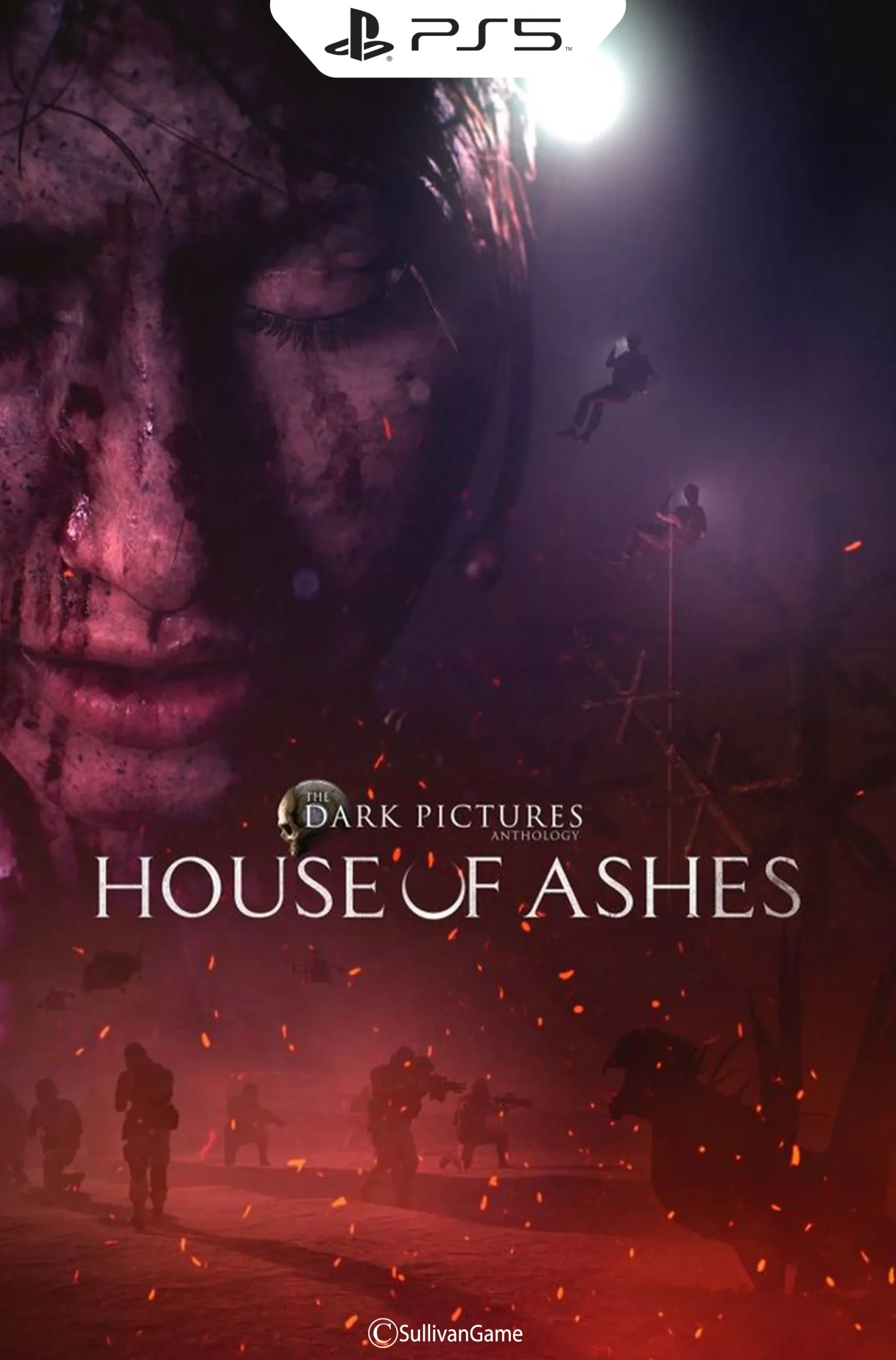 دیسک بازی The Dark Pictures Anthology: House of Ashes PS5 کارکرده