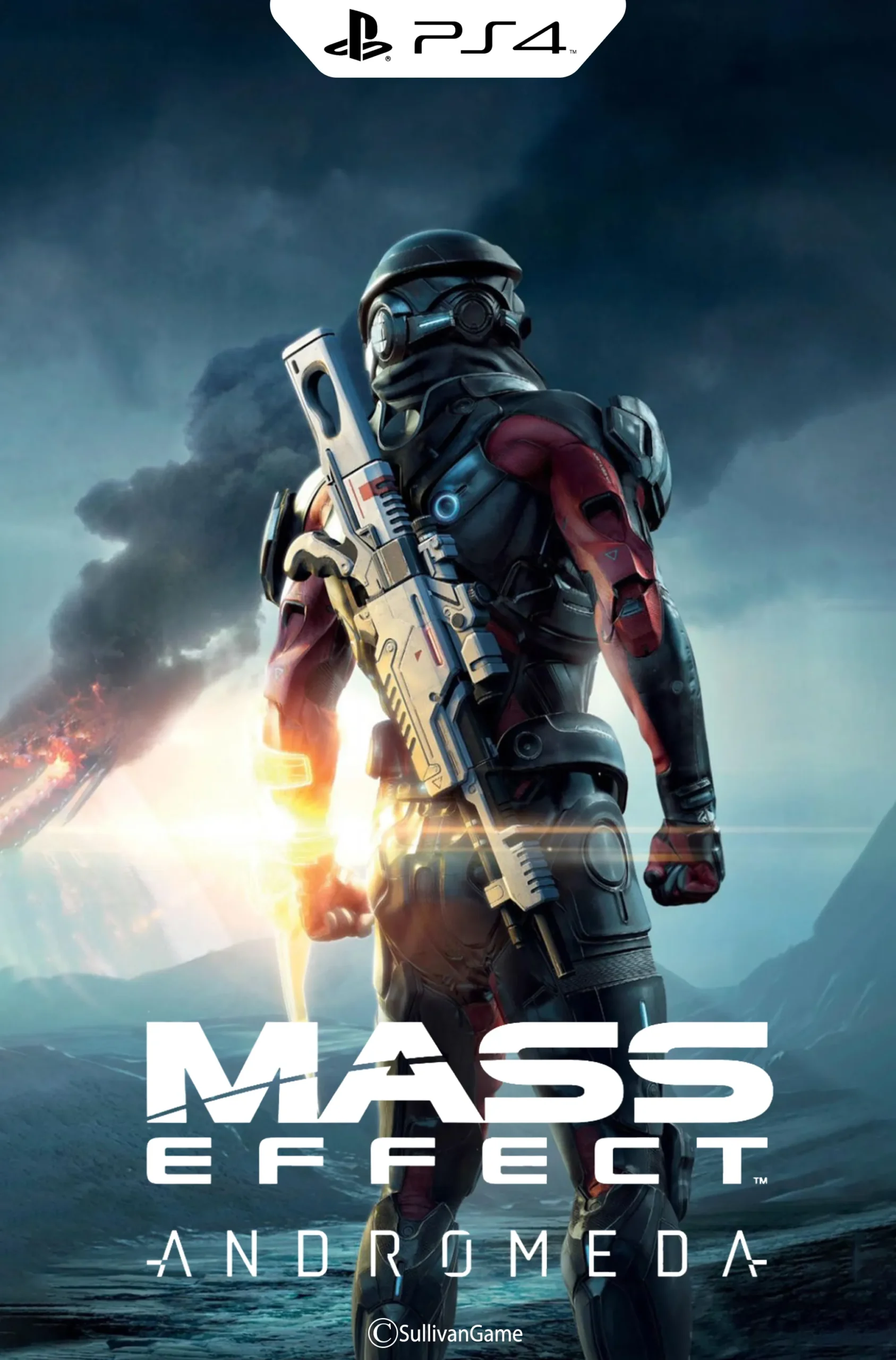 دیسک بازی Mass Effect: Andromeda PS4 کارکرده