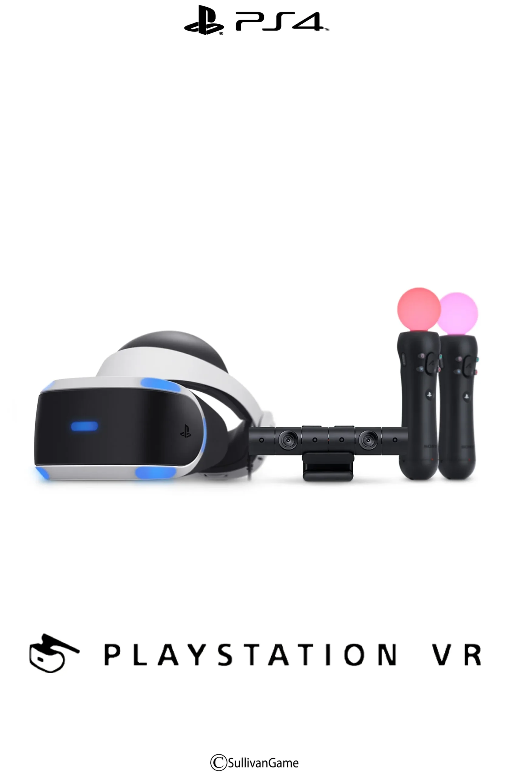 عینک واقعیت مجازی Playstation VR  فول پک کارکرده