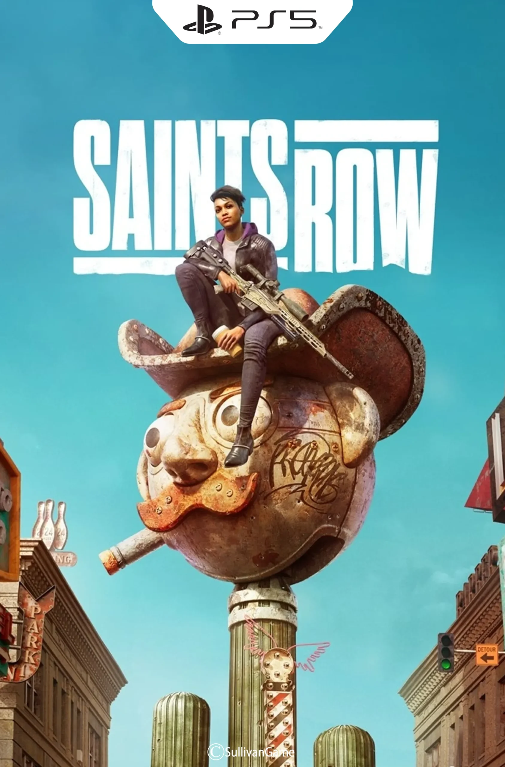دیسک بازی Saints Row PS5 کارکرده