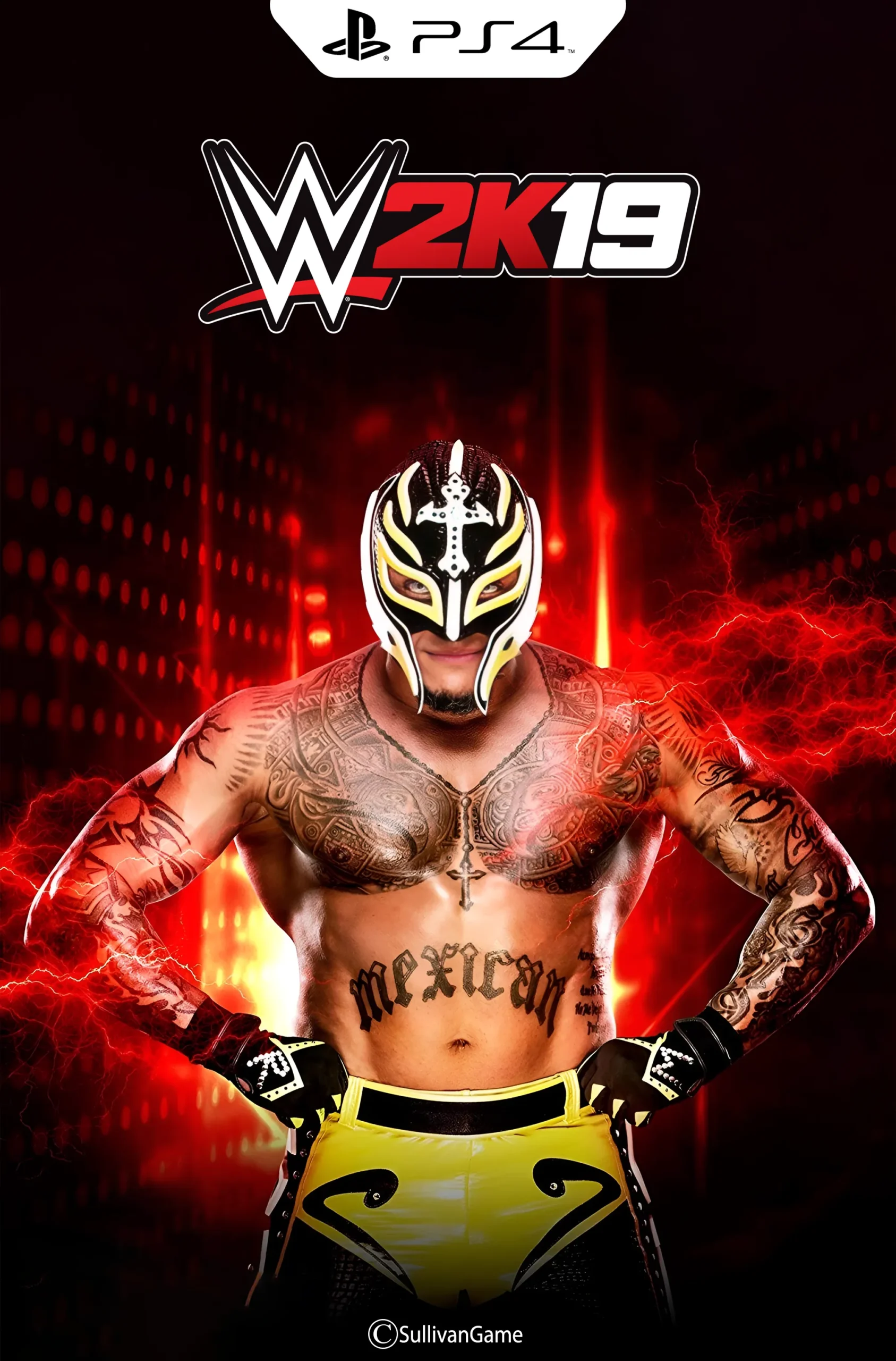 دیسک بازی WWE 2K19 کارکرده