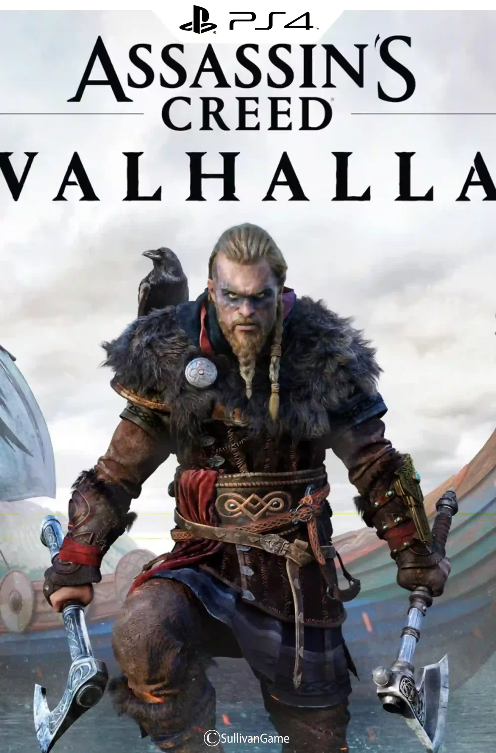 دیسک بازی Assassins Valhalla PS4 کارکرده