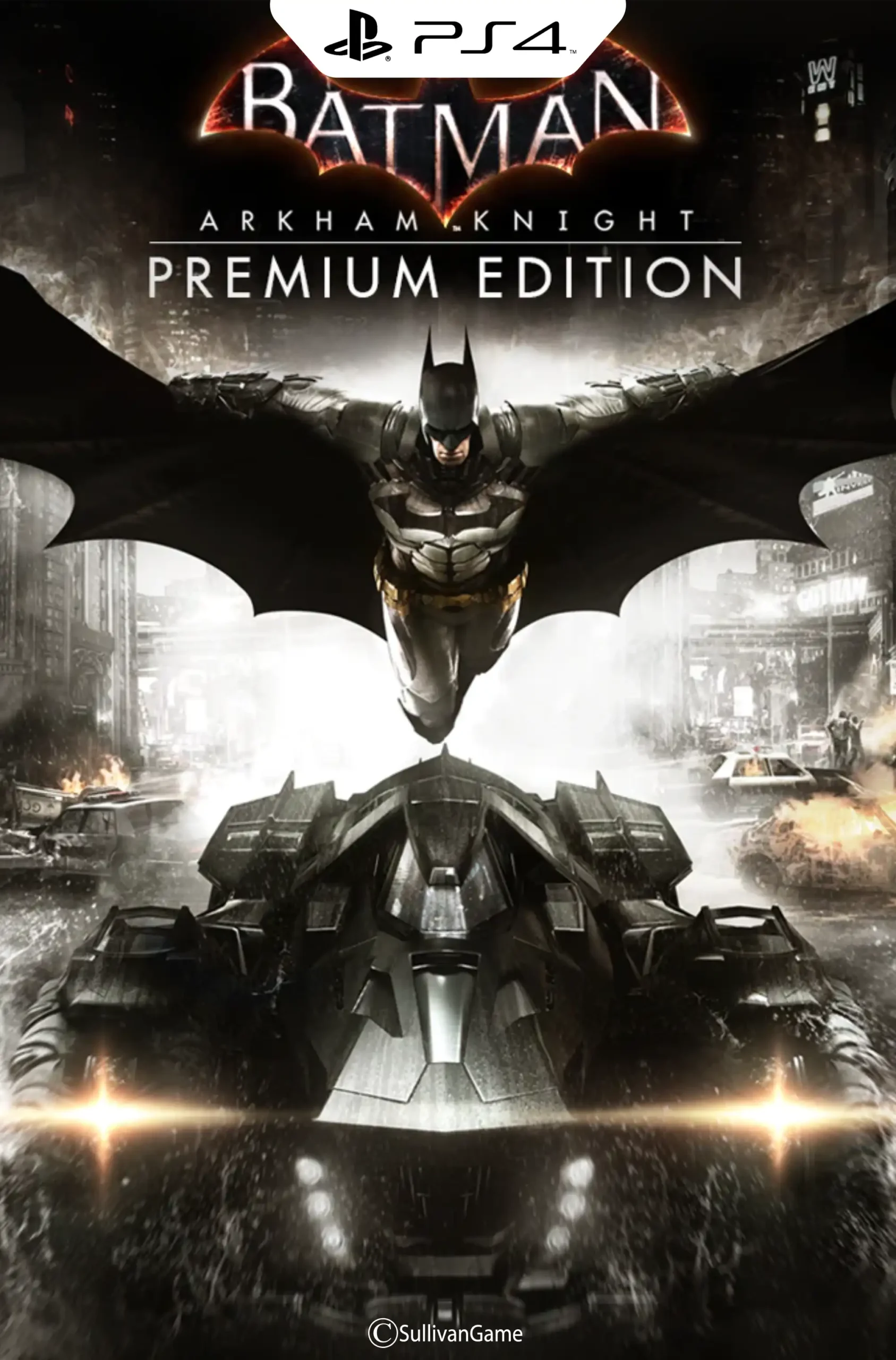 دیسک بازی Batman Arkham Night PS4 کارکرده