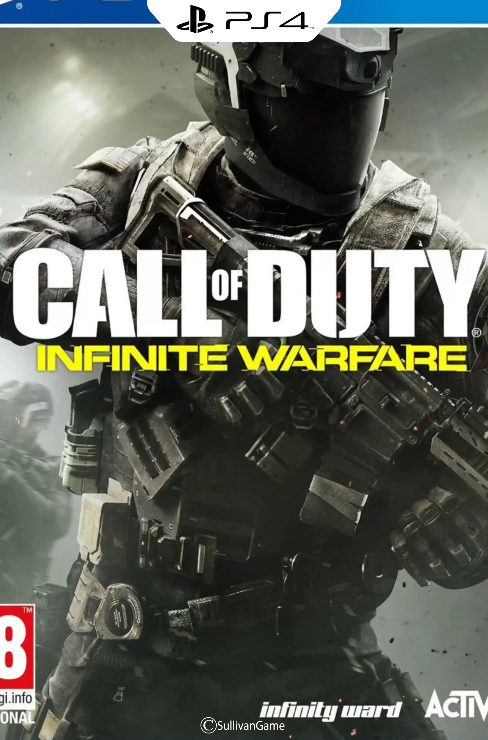دیسک بازی COD Infinite Warfare PS4 کارکرده