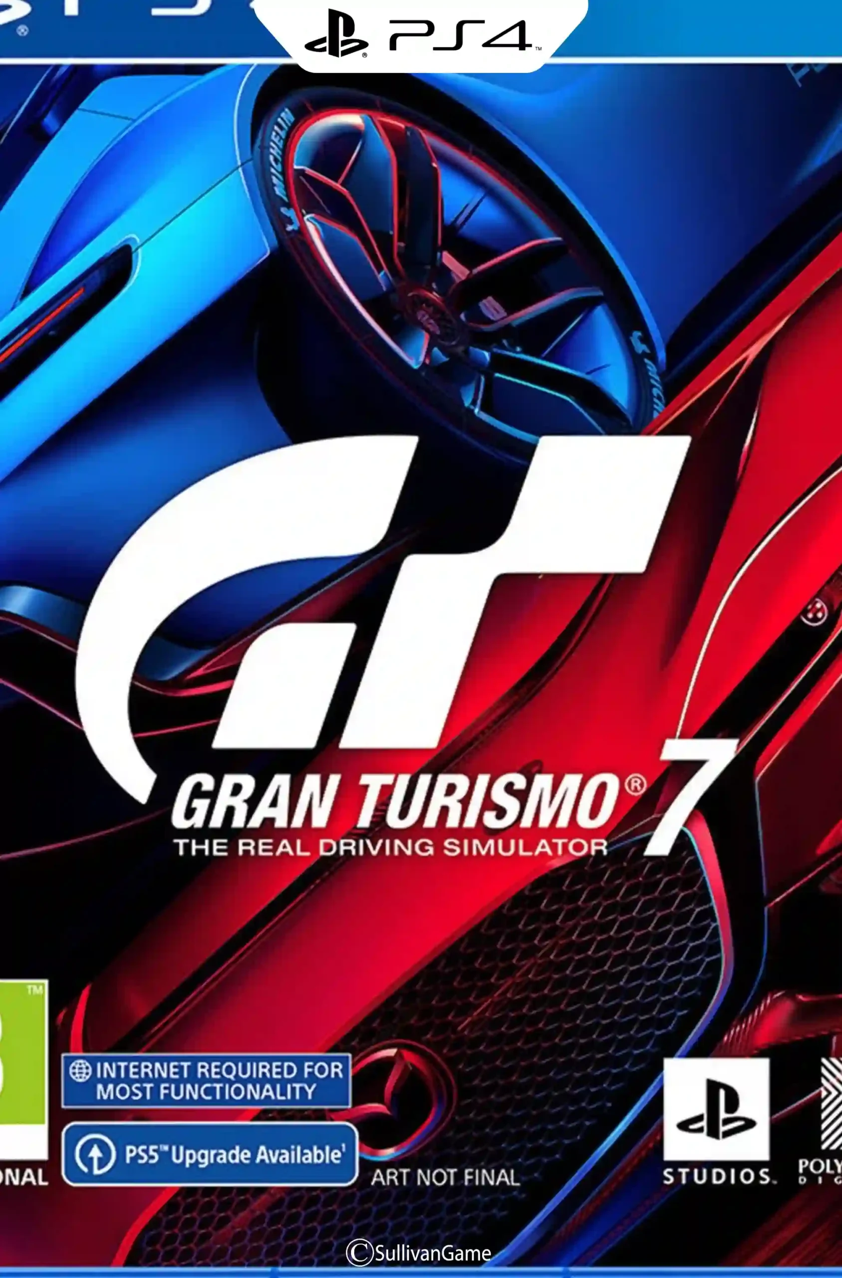 دیسک بازی Grand Turismo 7 PS4 کارکرده