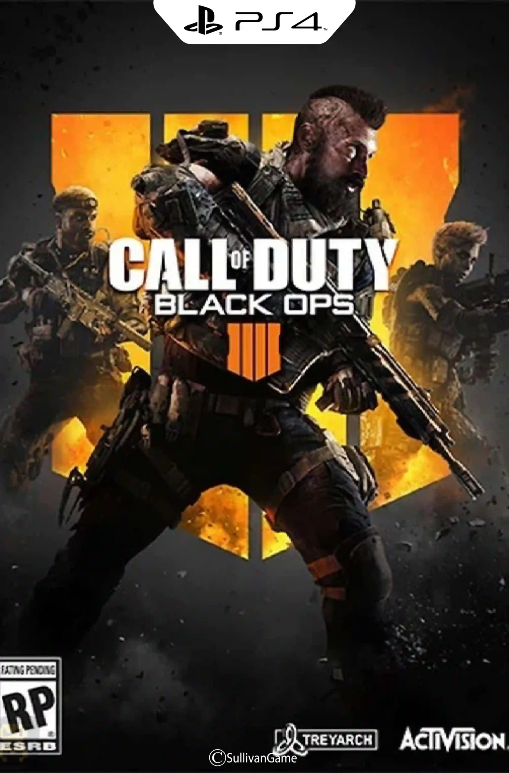 دیسک بازی Call of Duty Black Ops 4 PS4 کارکرده
