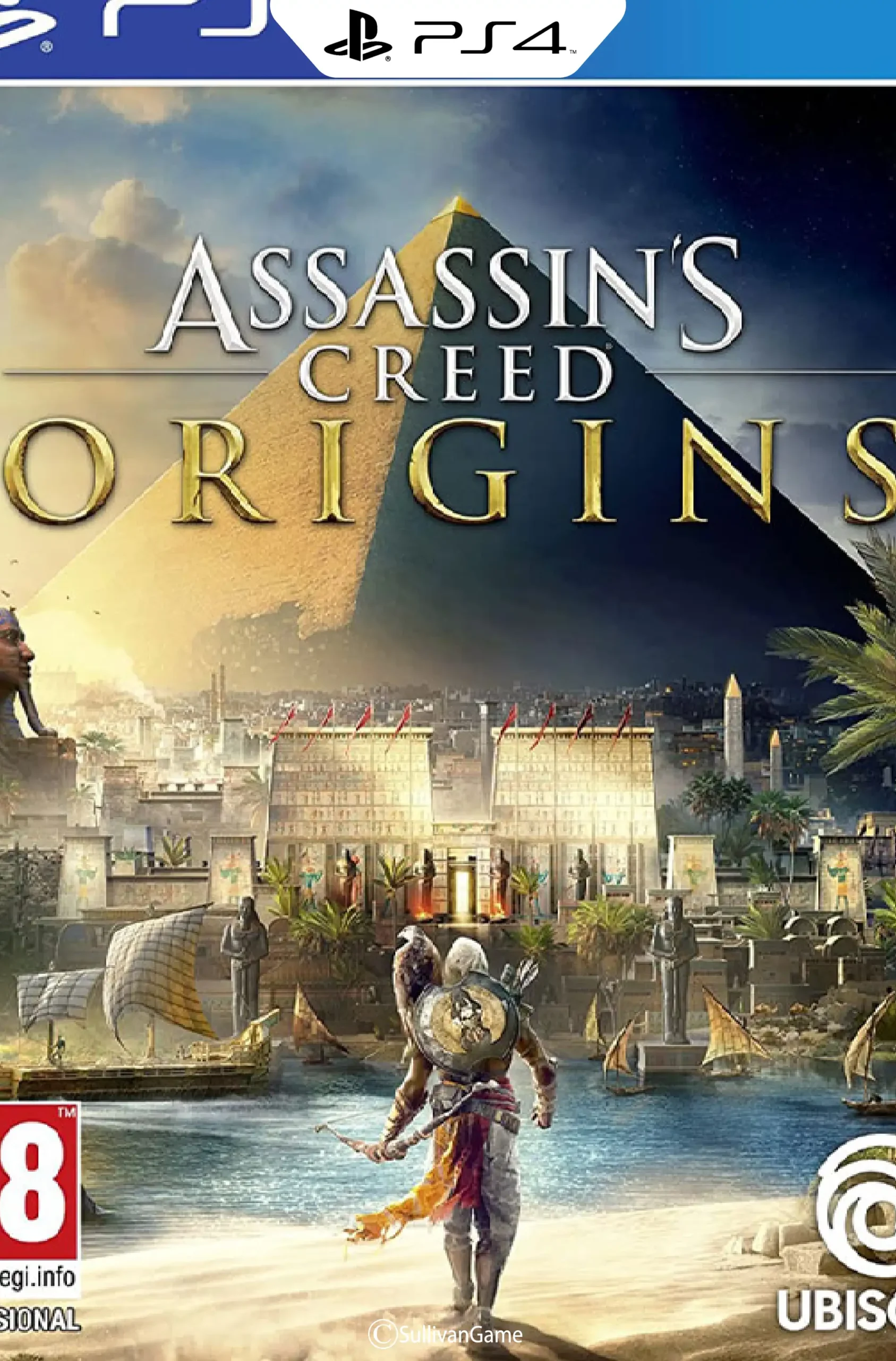 دیسک بازی Assassins Origins PS4 کارکرده