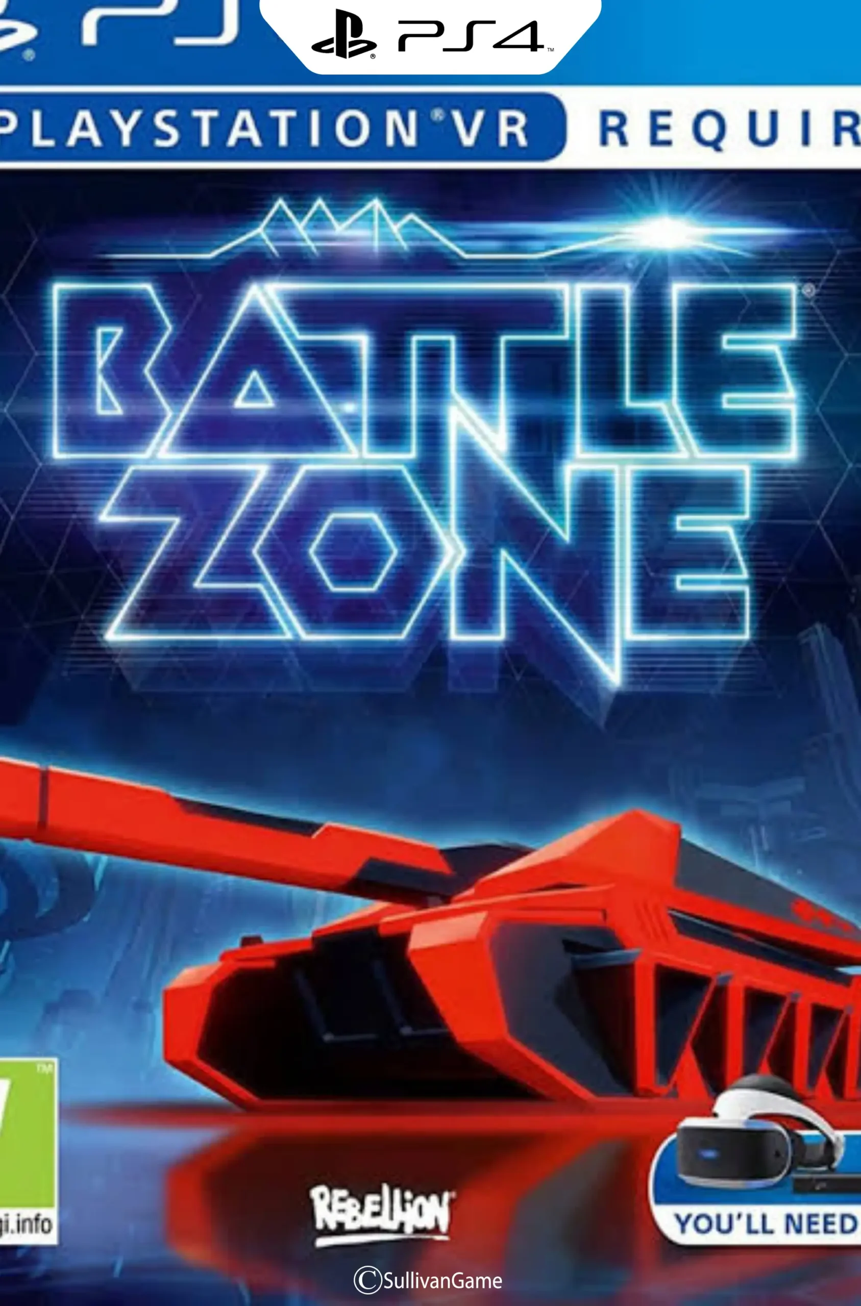 دیسک بازی Battle Zone Vr PS4 کارکرده