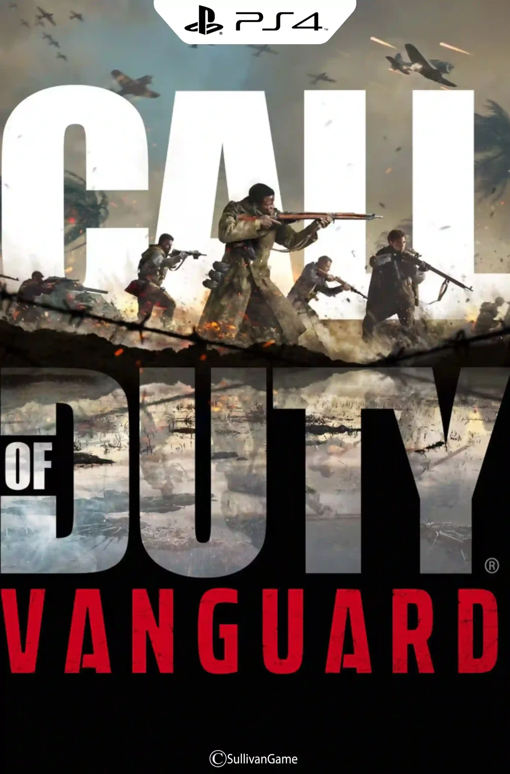 دیسک بازی Call of Duty Vangurd PS4 کارکرده