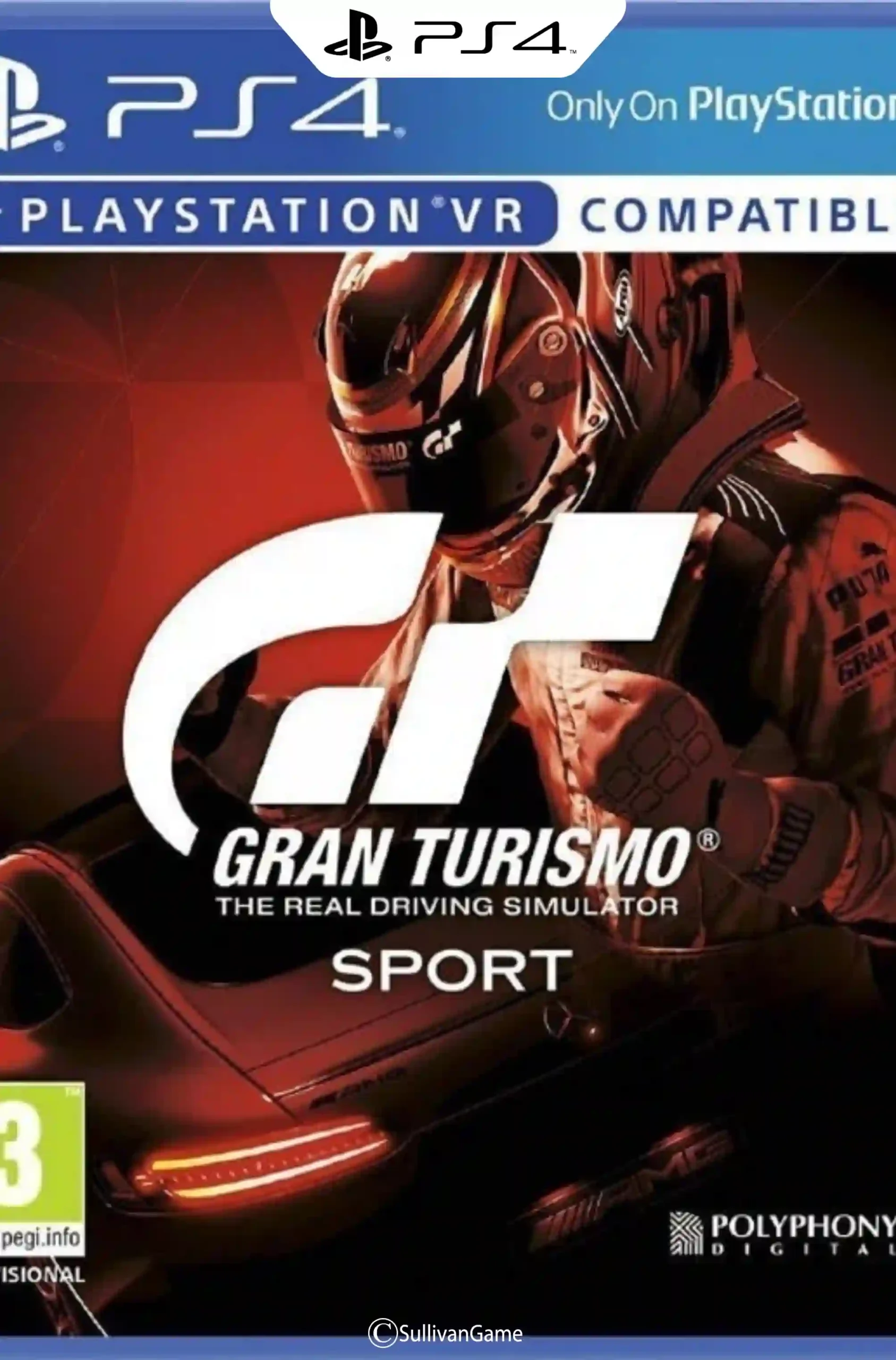 دیسک بازی Grand Turismo PS4 کارکرده