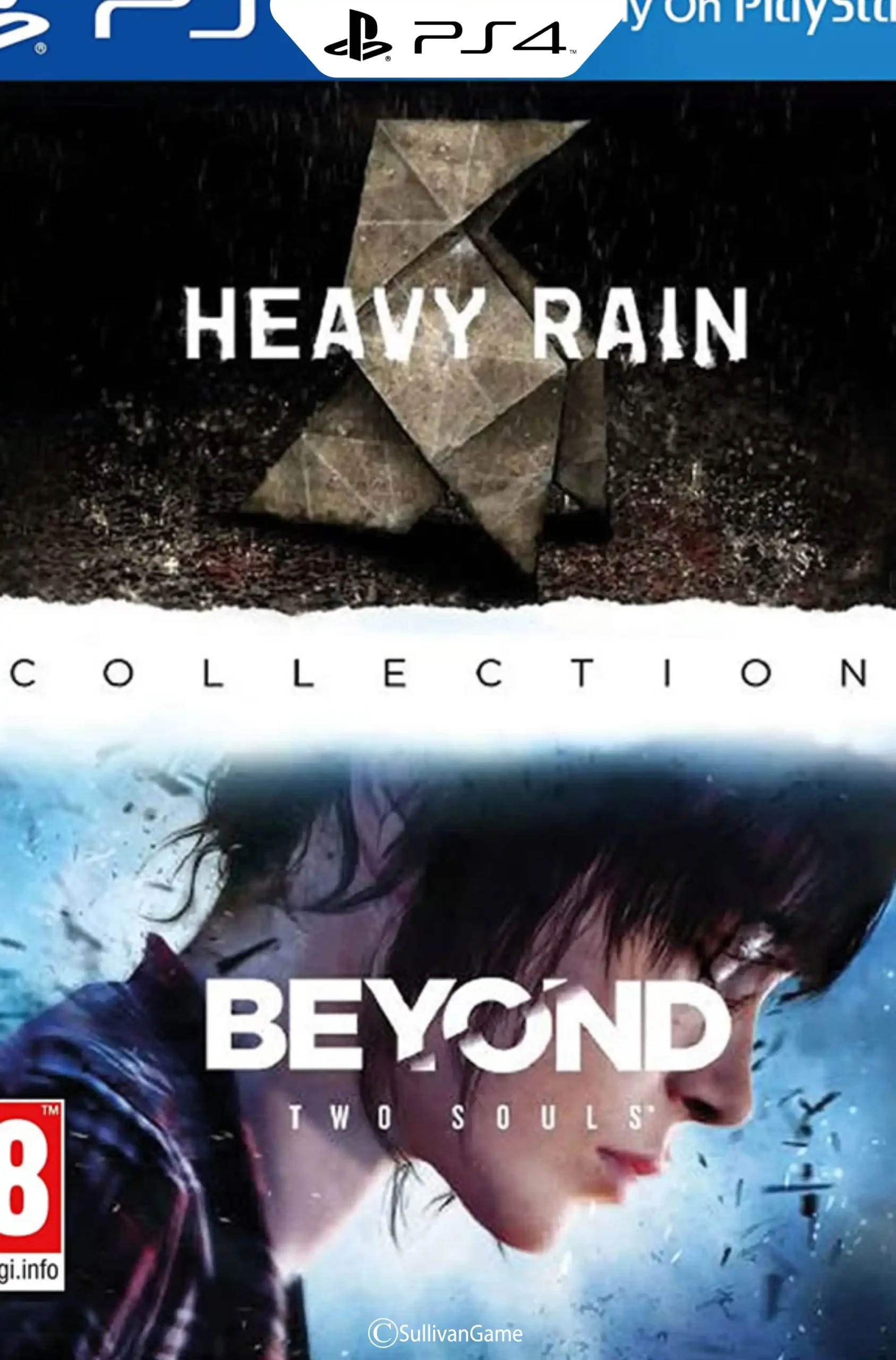 دیسک بازی Heavy Rain Collection PS4 کارکرده