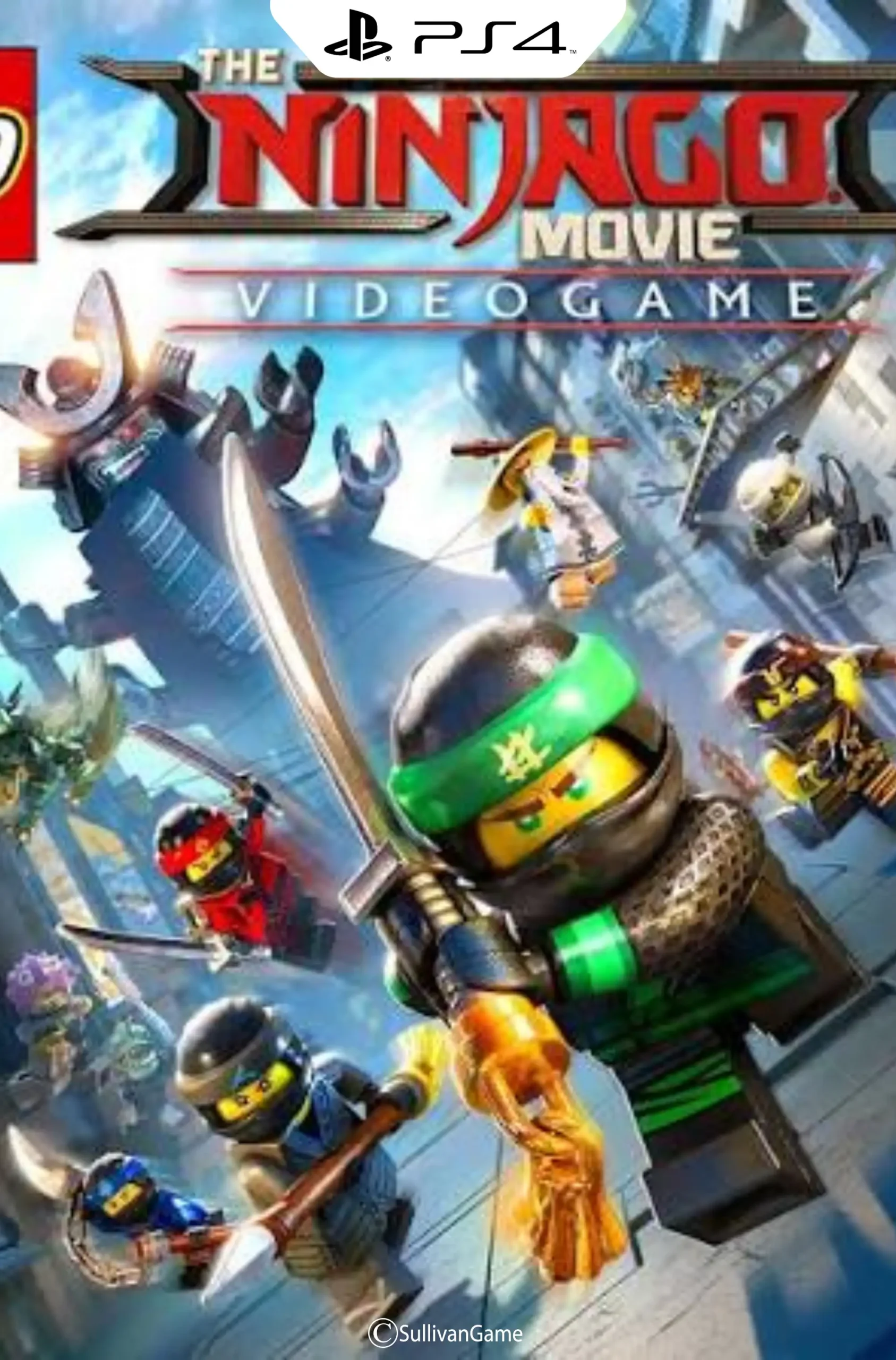 دیسک بازی Lego Ninja PS4 کارکرده
