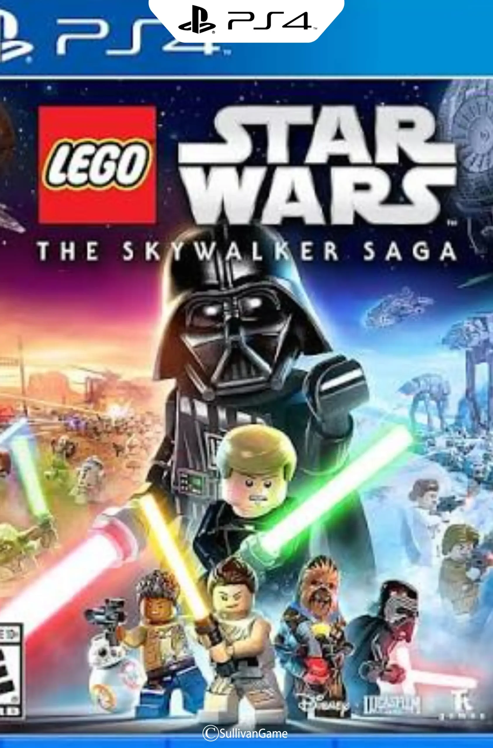 دیسک بازی Lego Star Wars PS4 کارکرده