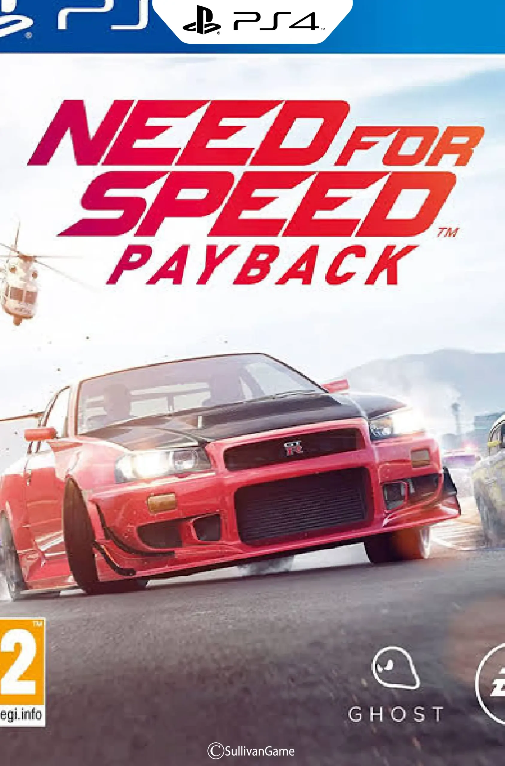 دیسک بازی NFS Pay Back PS4 کارکرده