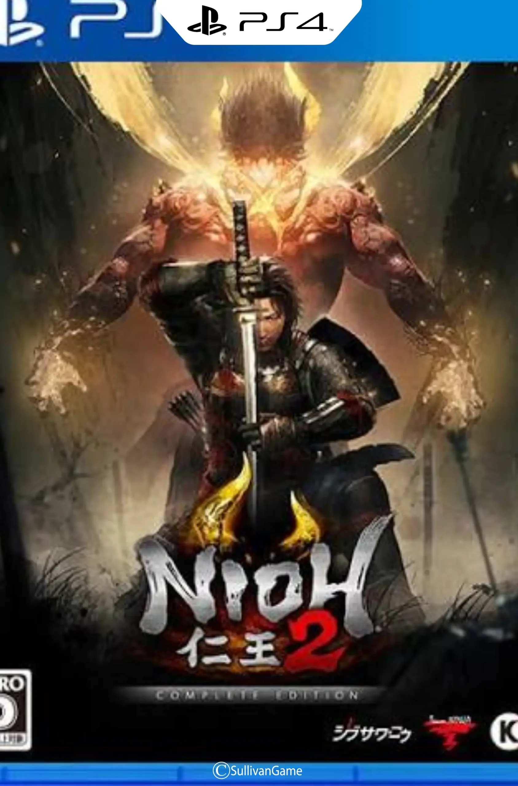دیسک بازی Nioh 2 PS4 کارکرده