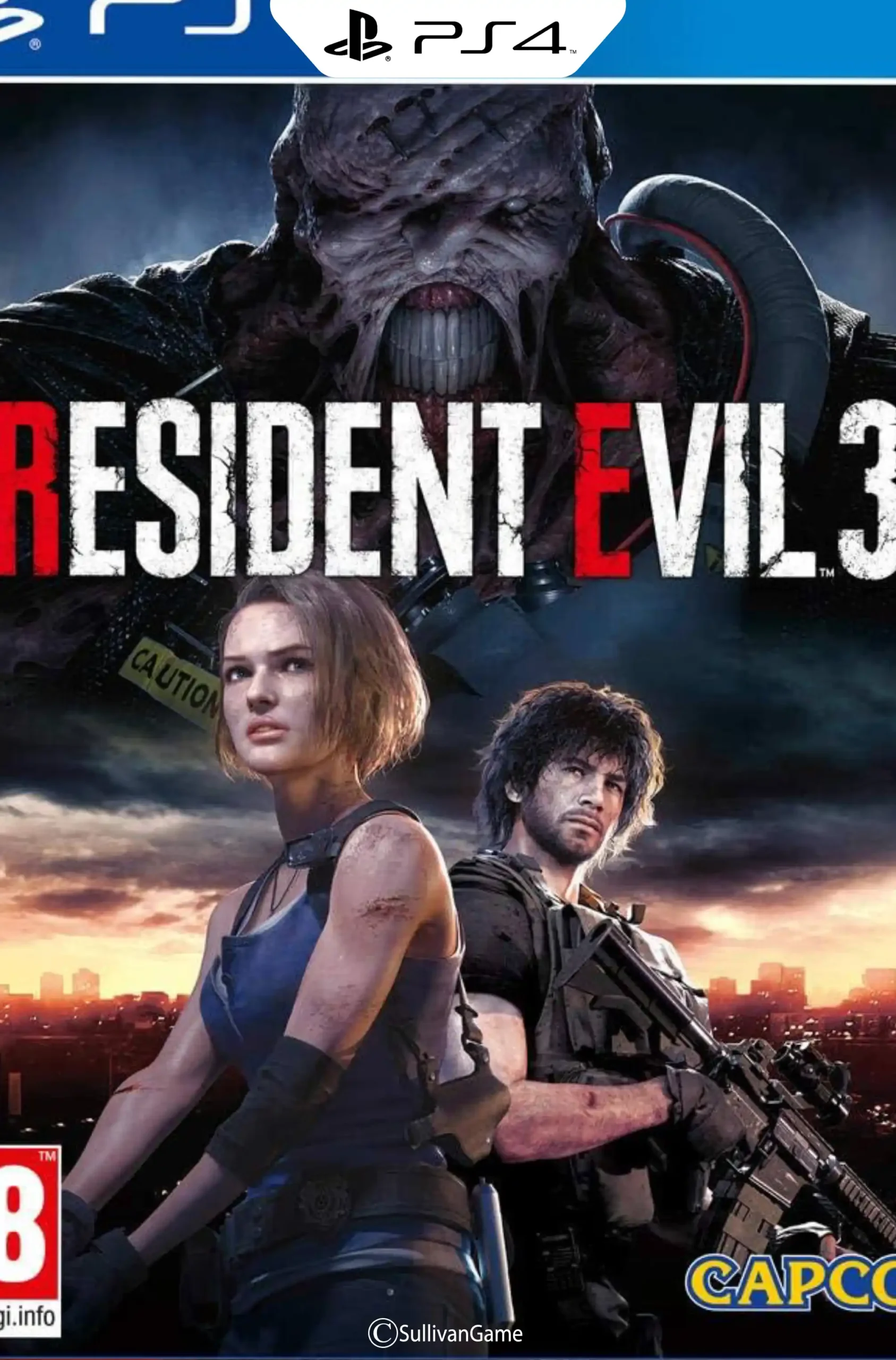 دیسک بازی Resident Evil 3 PS4 کارکرده