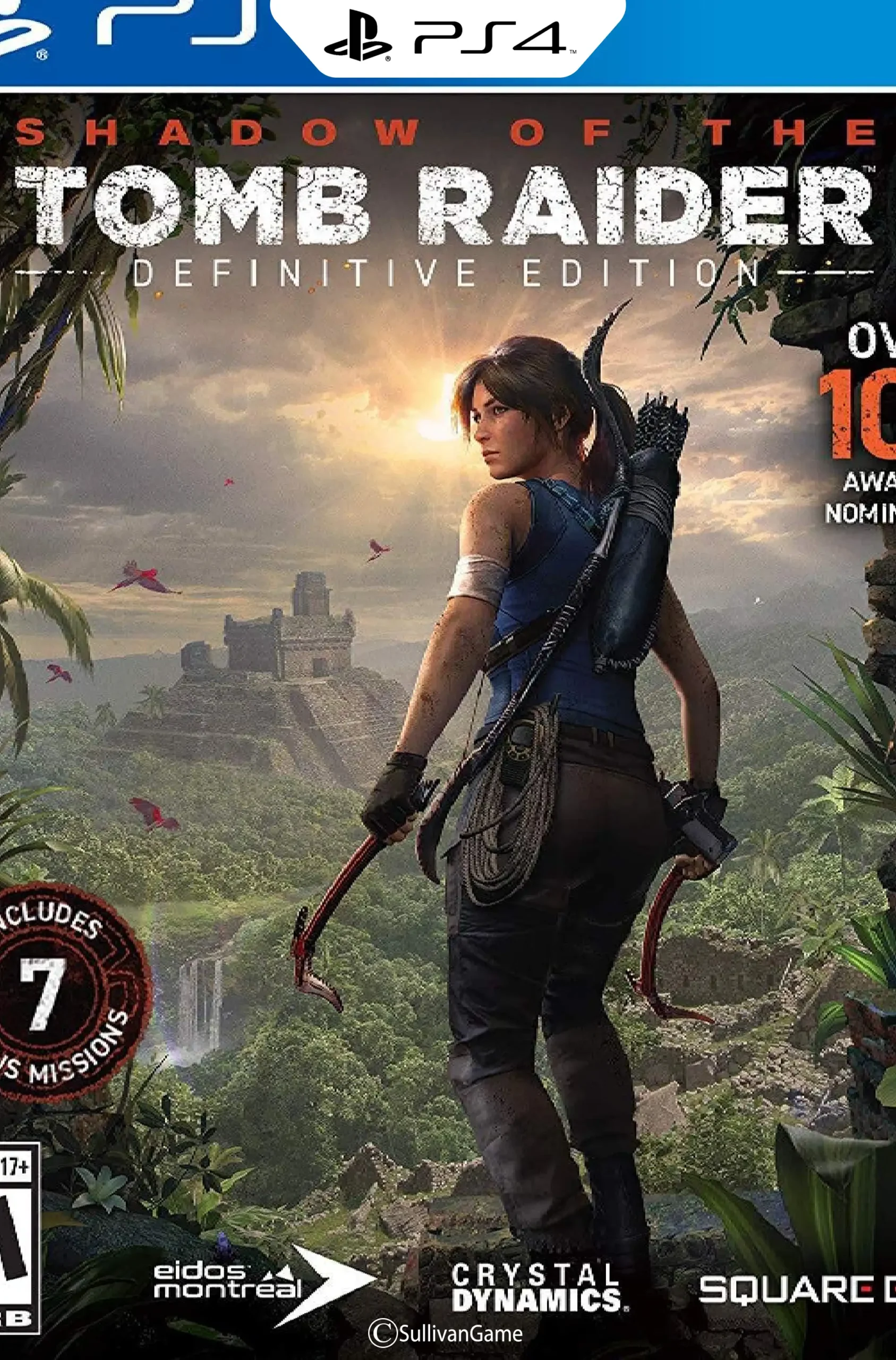 دیسک بازی Shadow Of Tomb Raider PS4 کارکرده