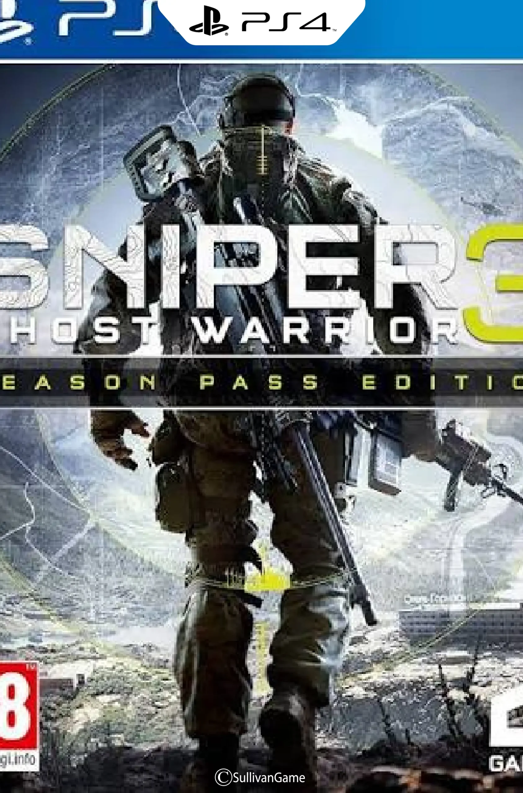 دیسک بازی Sniper Ghost 3 PS4 کارکرده