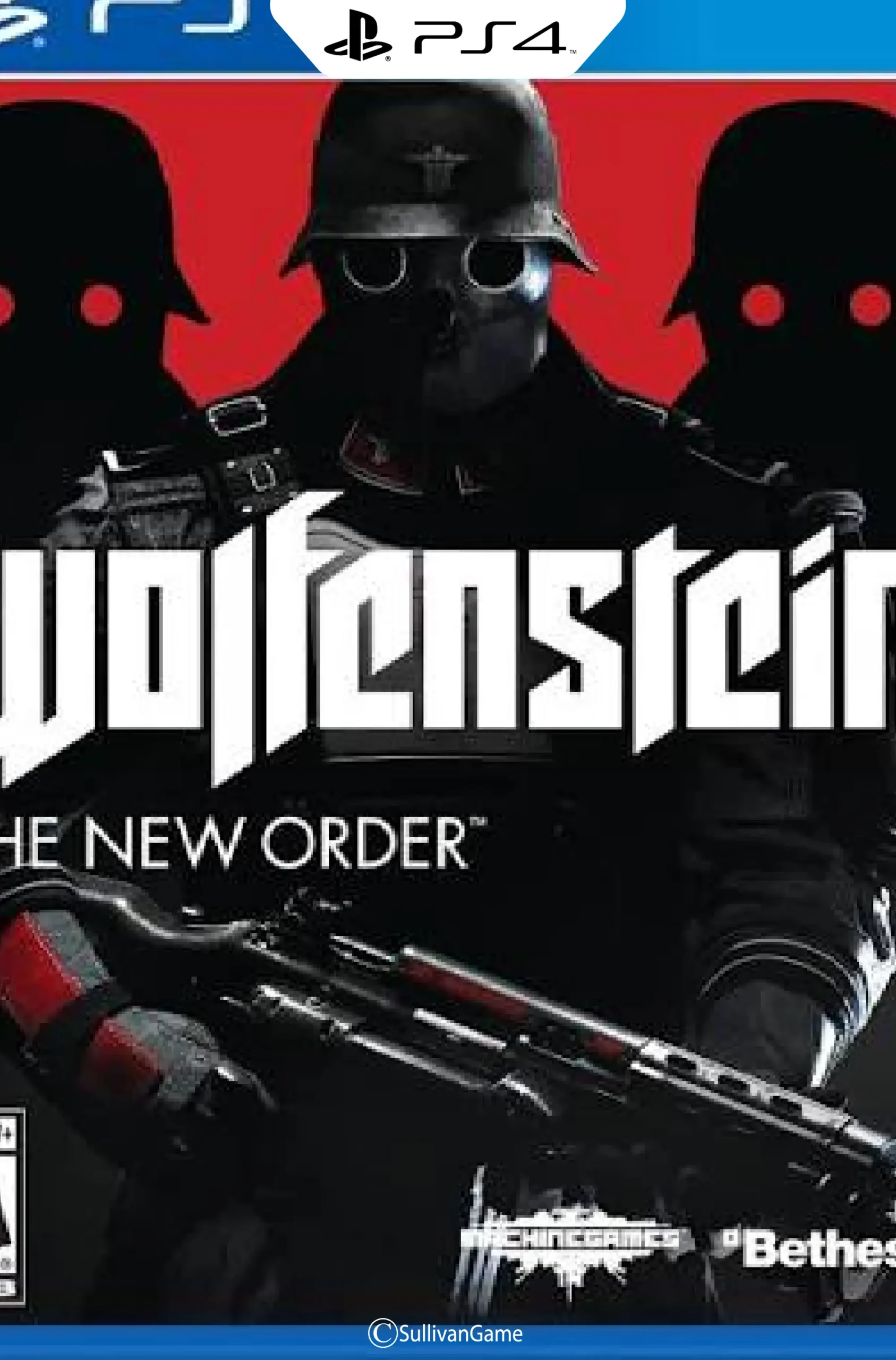 دیسک بازی Wolfenstein New Order PS4 کارکرده
